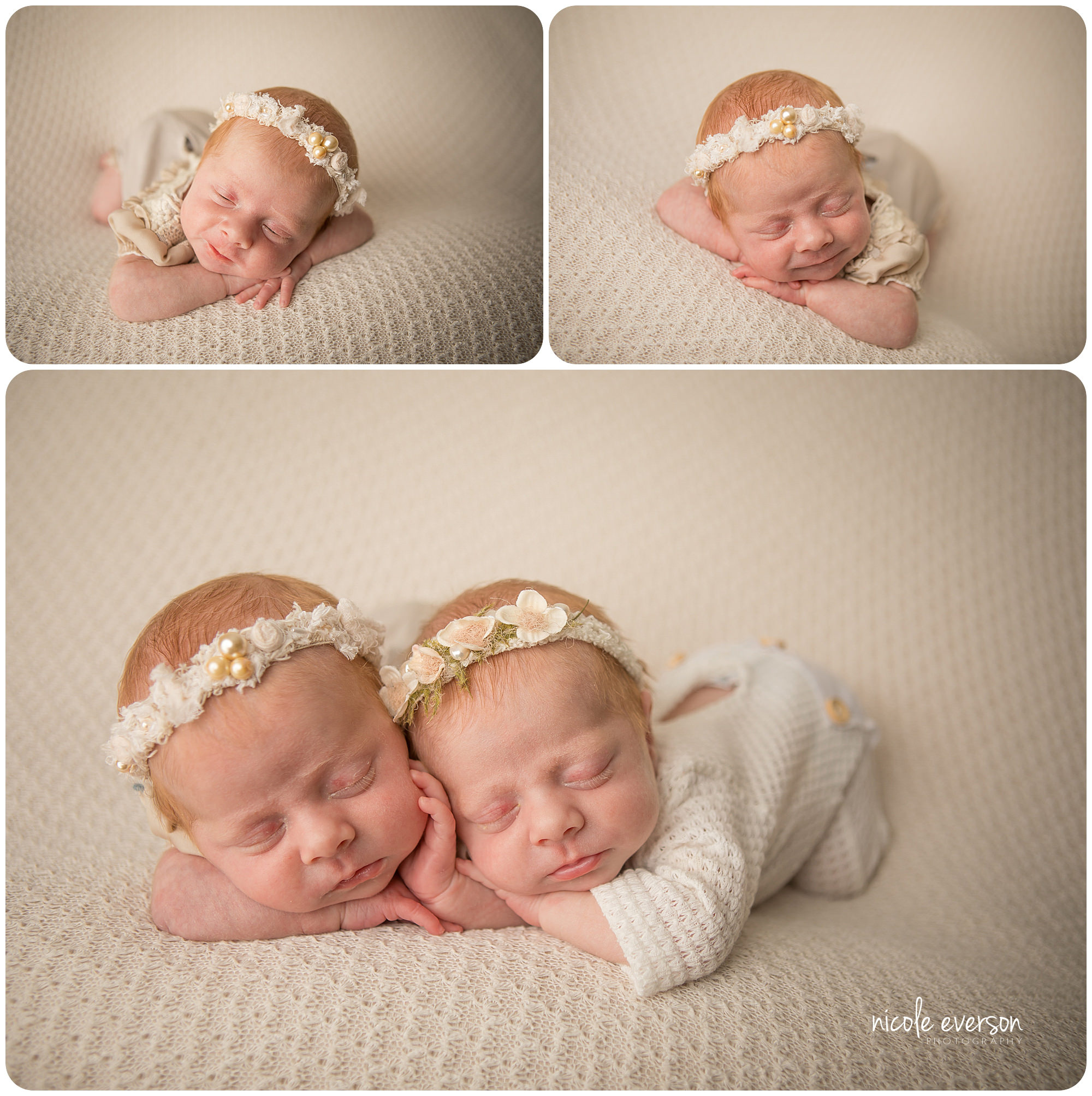 twin newborn photography