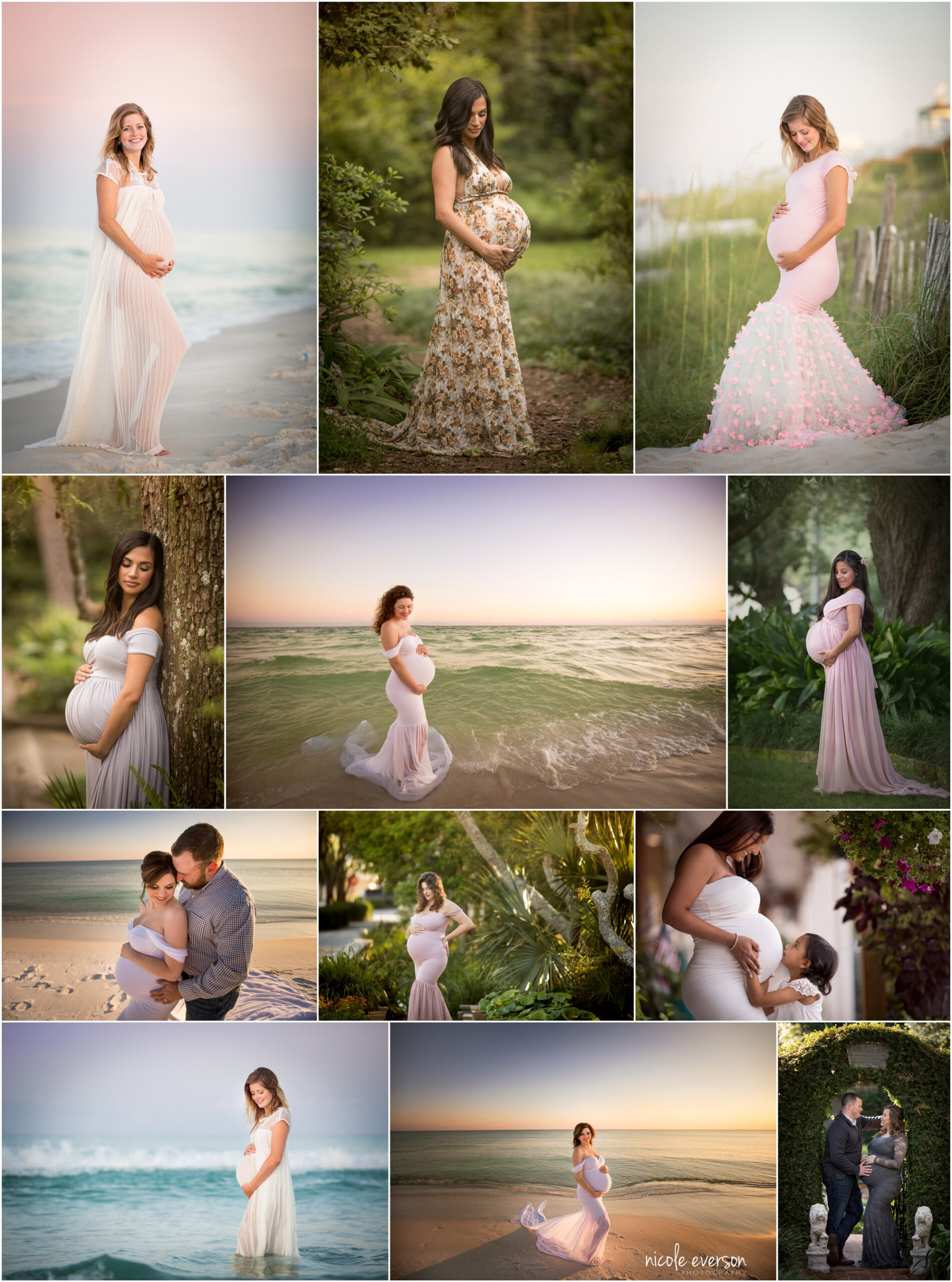 rosemary beach maternity photos