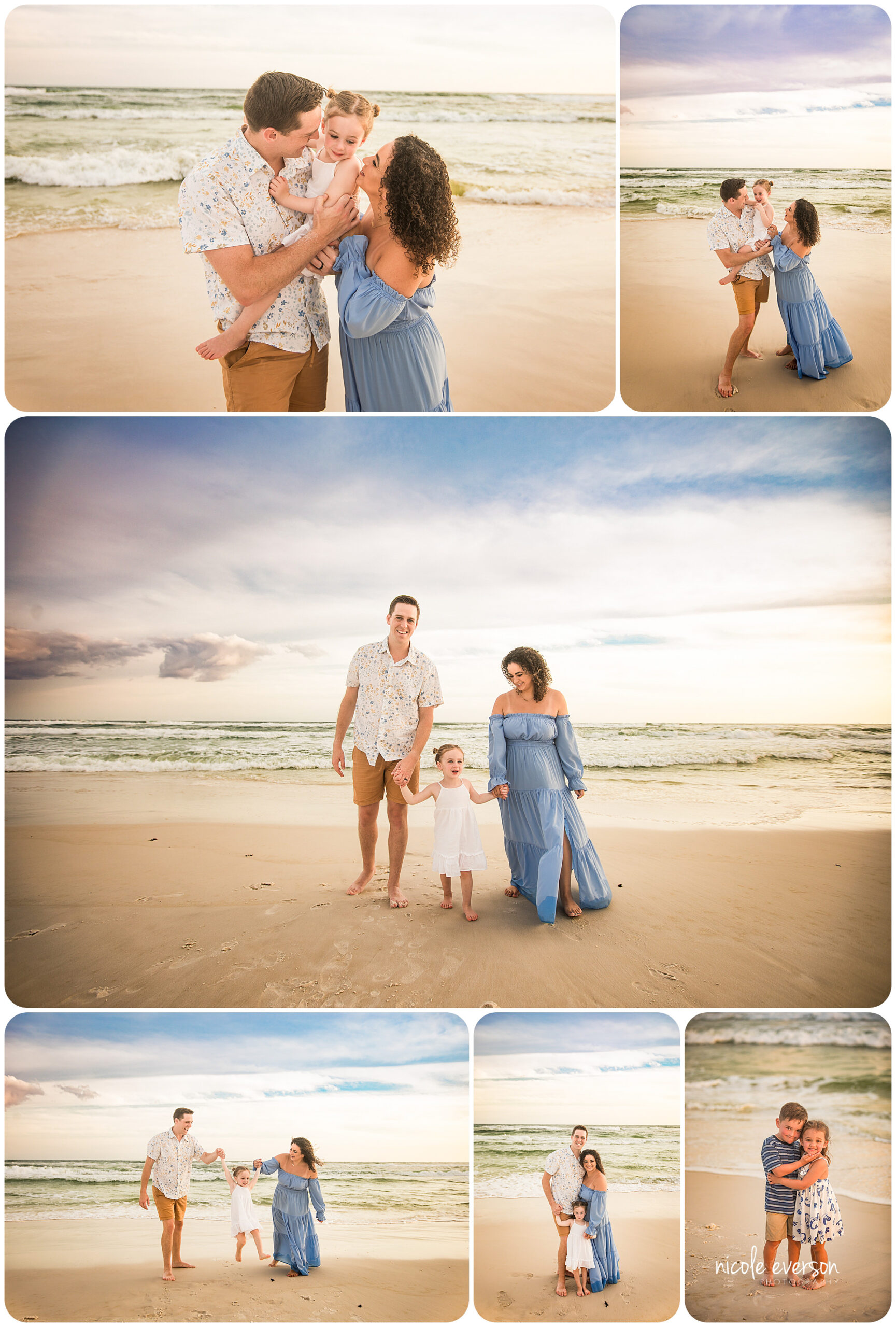 Seaside family photographer