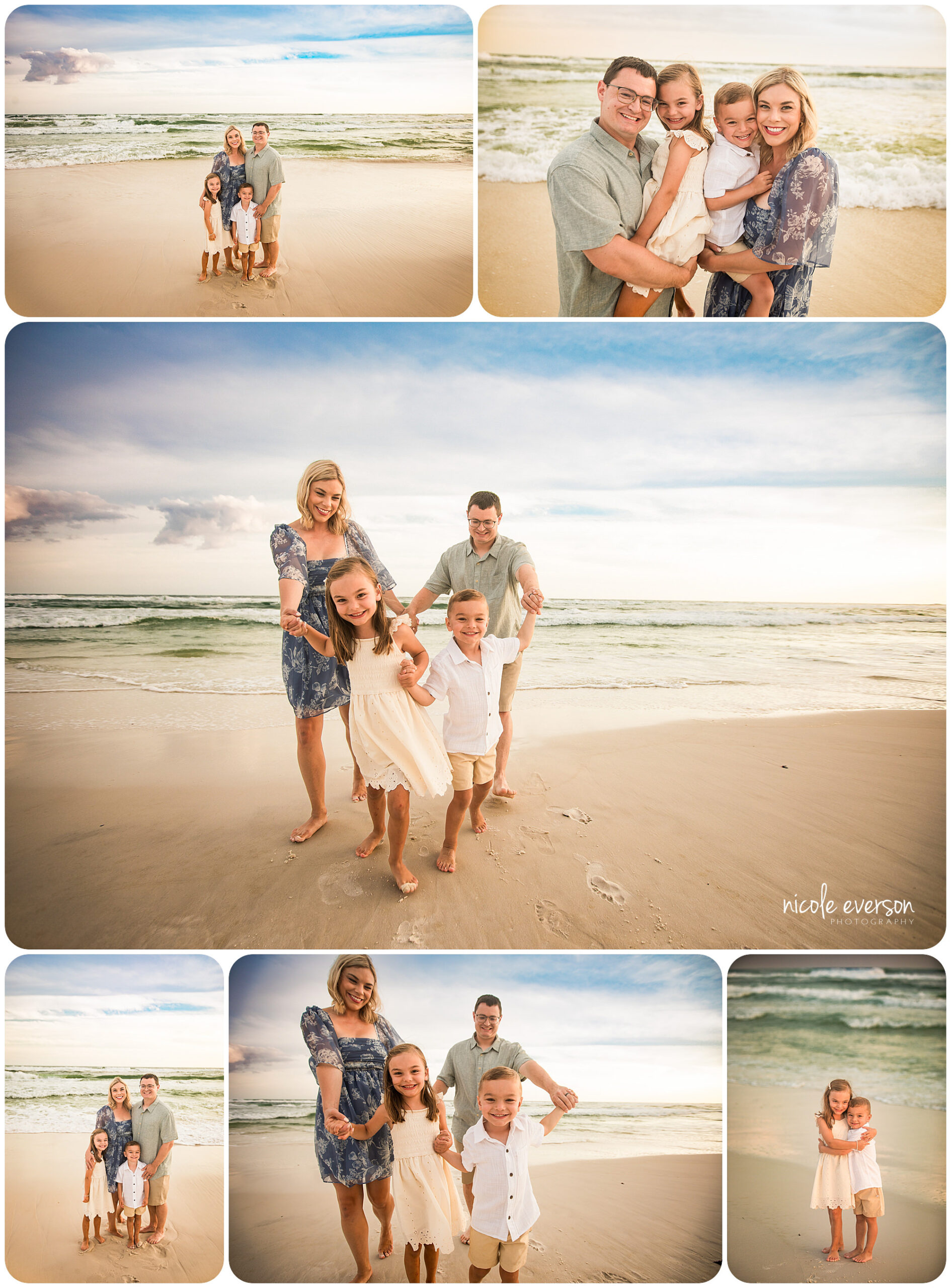 Seaside Florida | Vacation family beach portraits