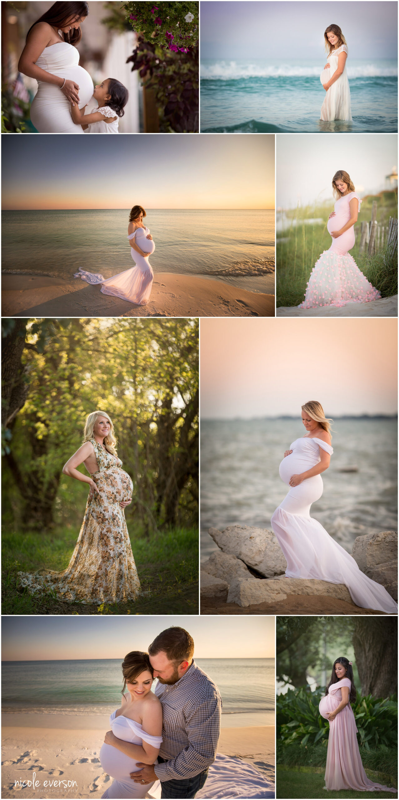 Destin beach maternity photos