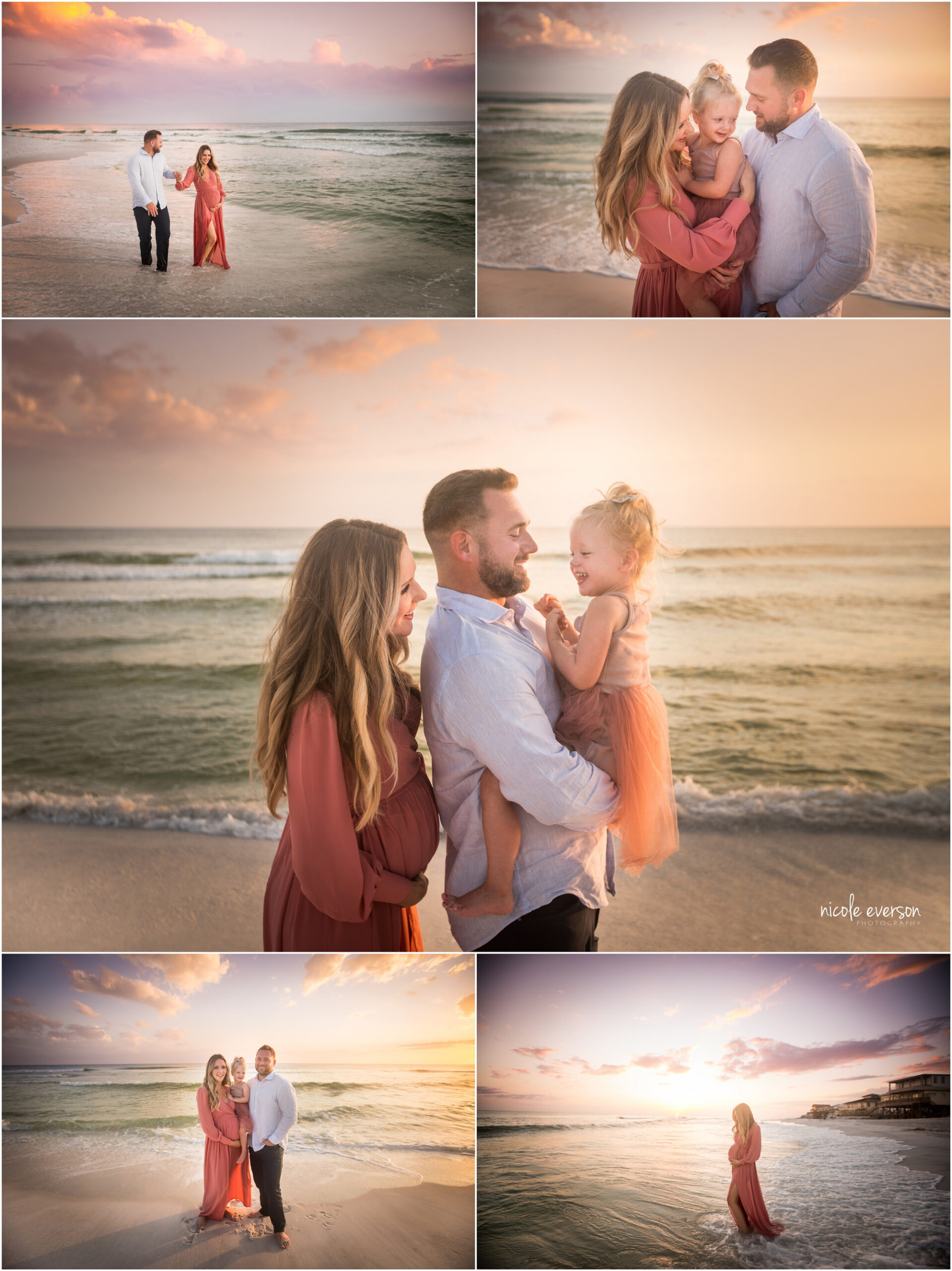 seaside maternity photographer Nicole Everson Photography