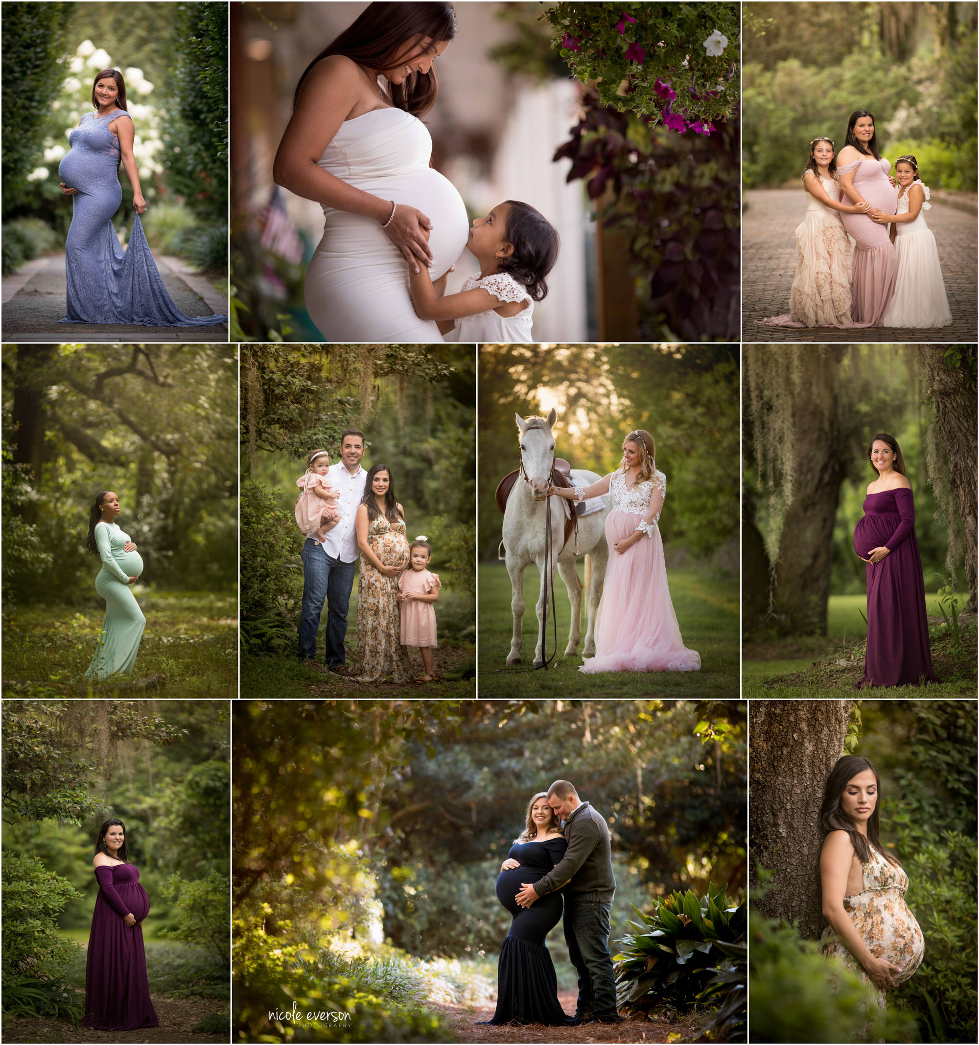 pregnancy and maternity photography shoot around Tallahassee fl