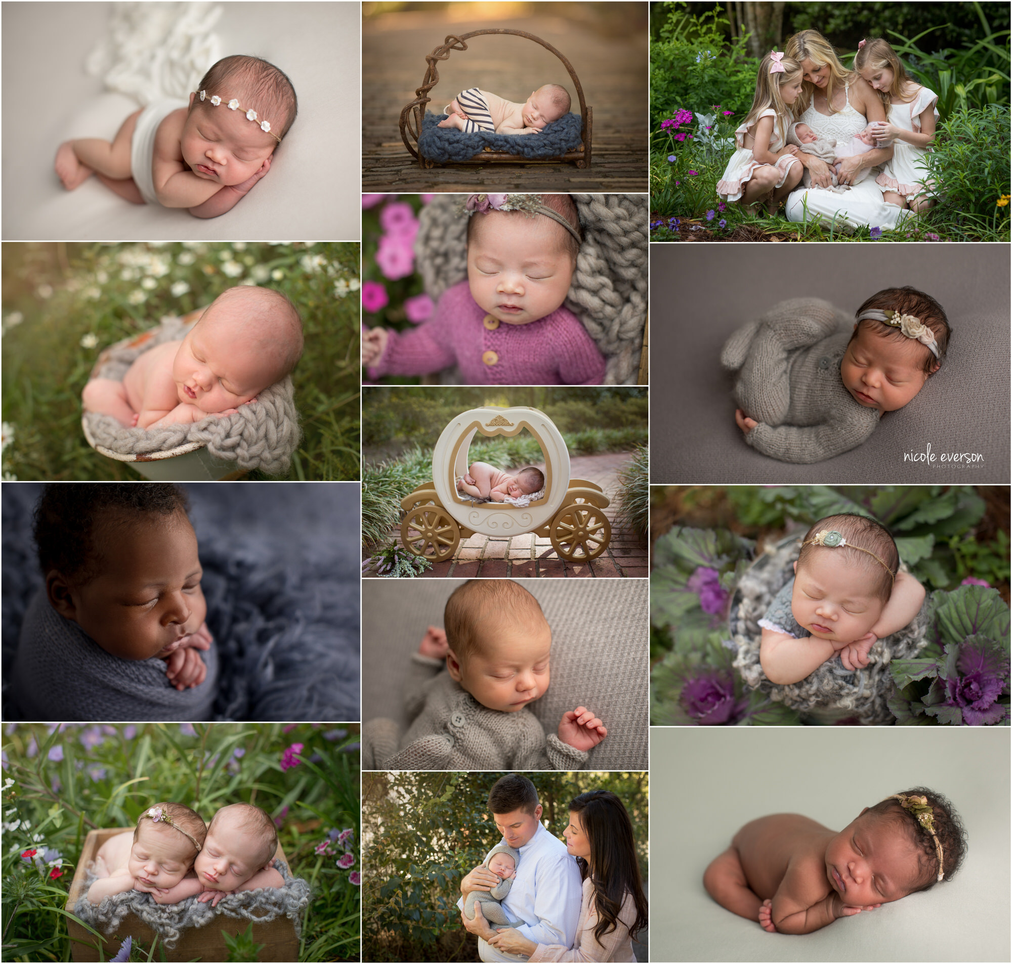 Tallahassee newborn and baby photographer Nicole Everson Photography