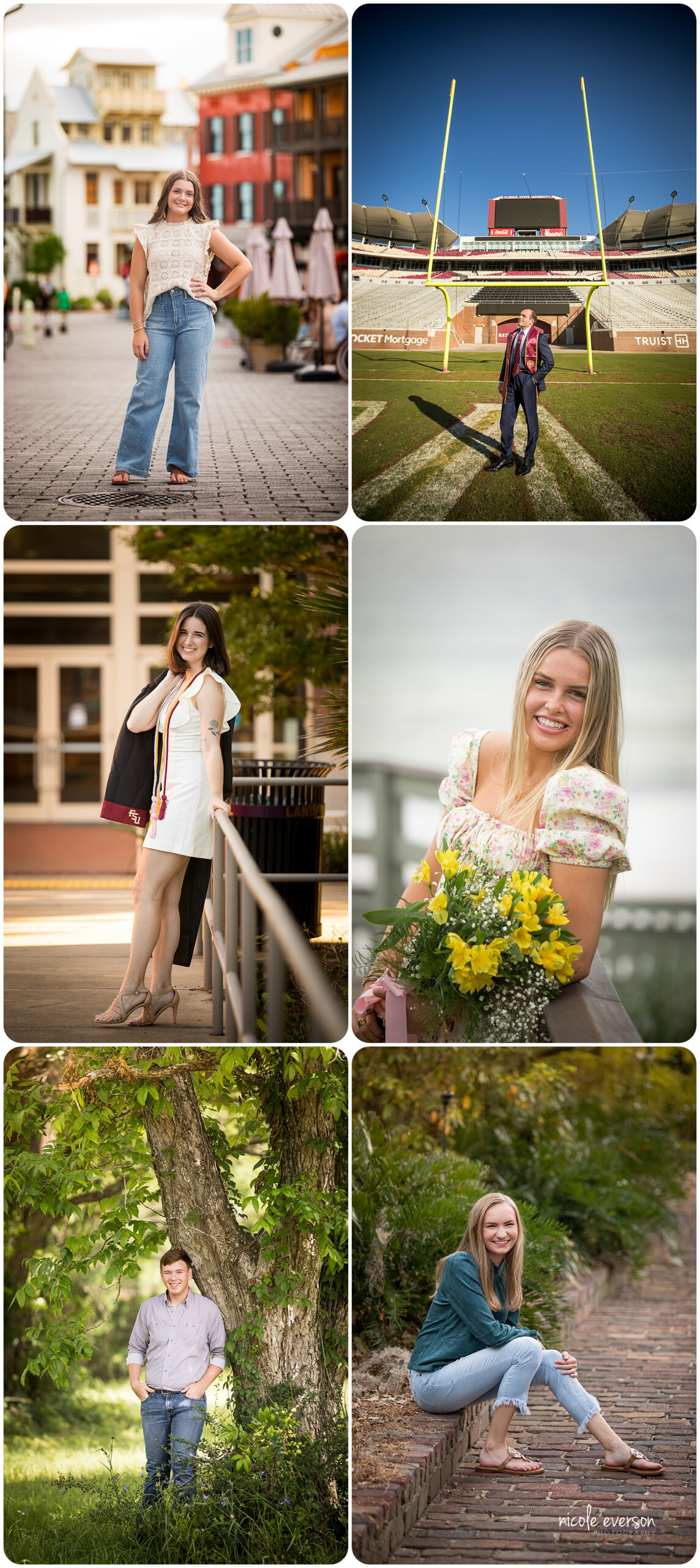 Seaside senior photographer