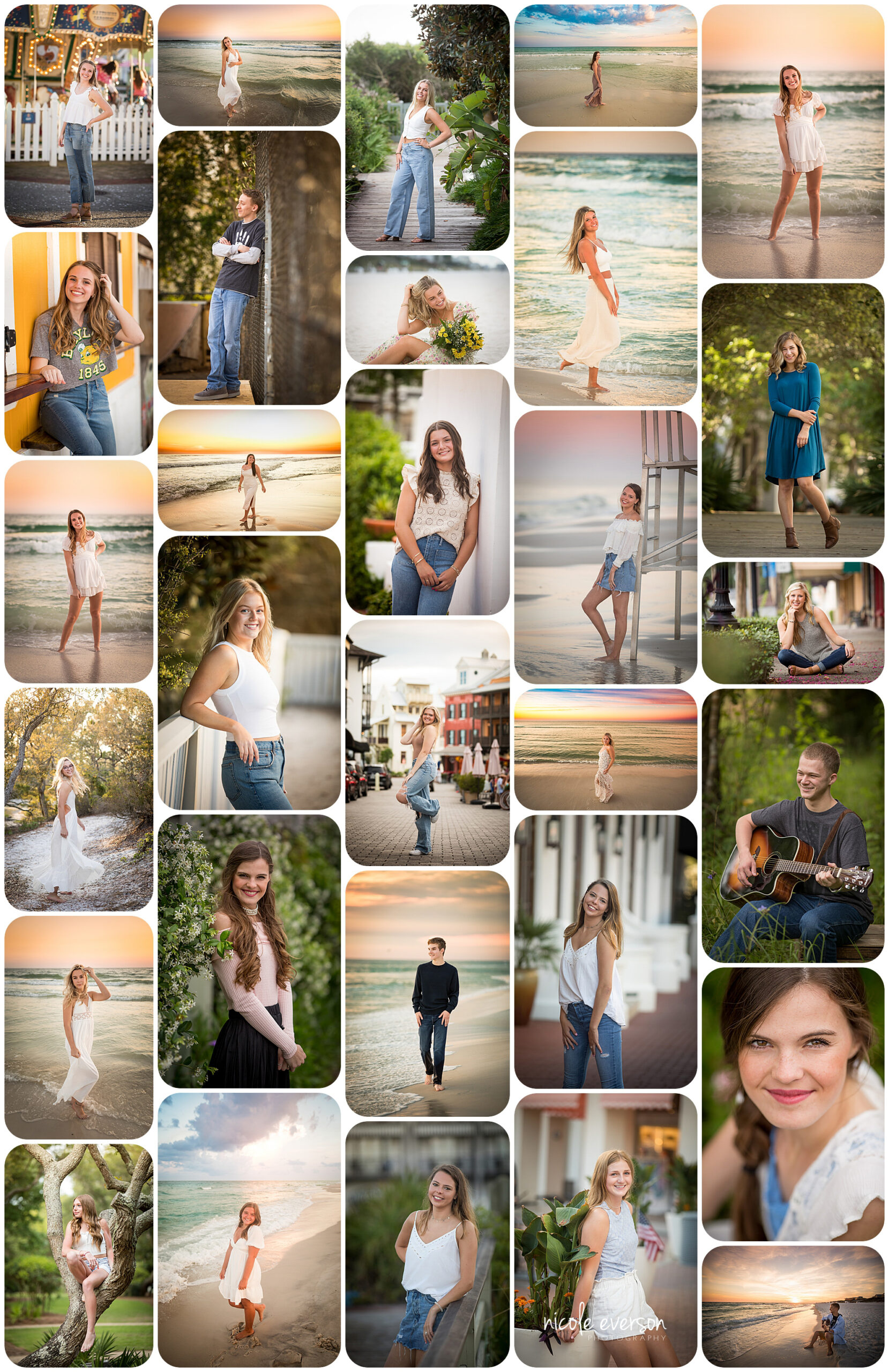 Miramar beach senior photographer