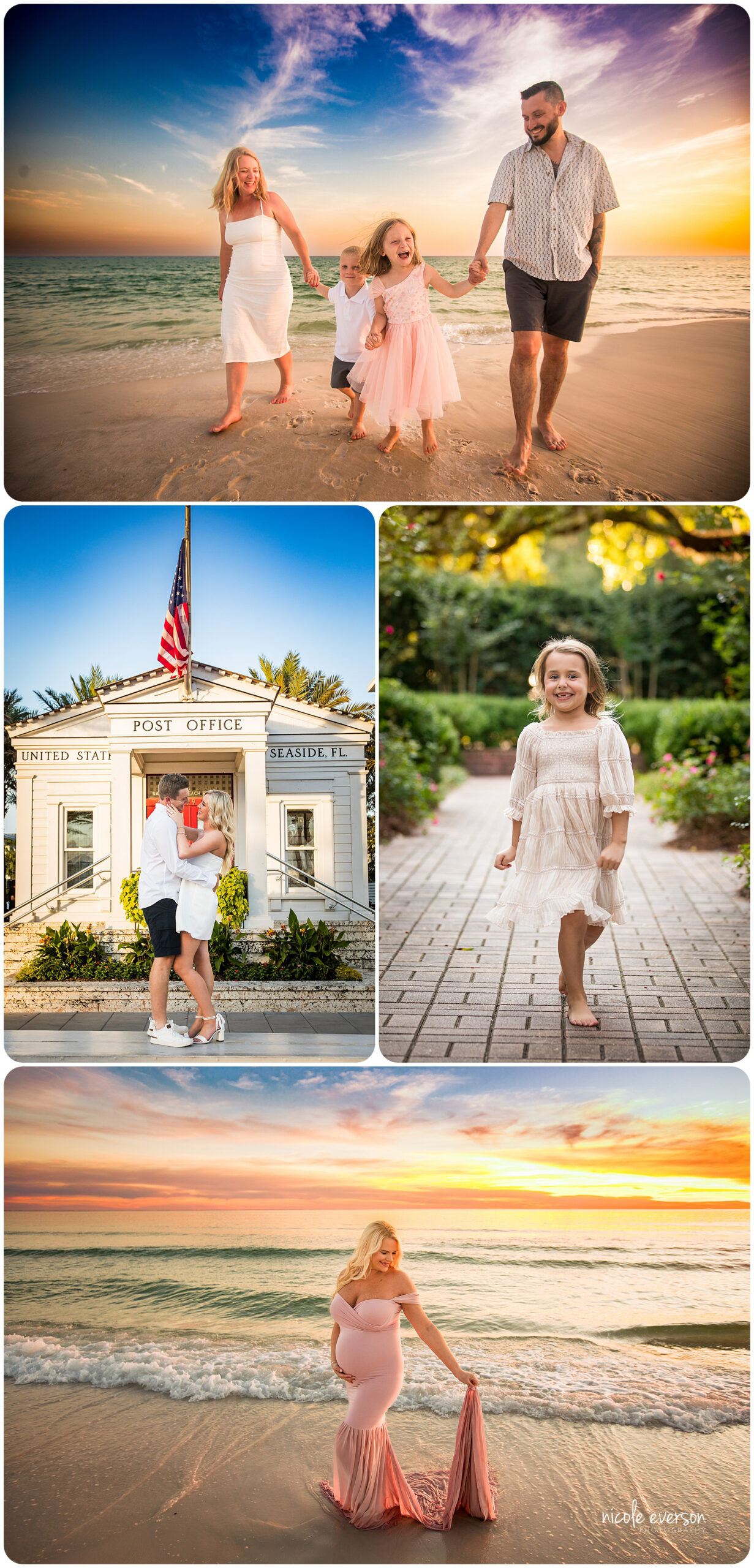 Seaside beach photographer