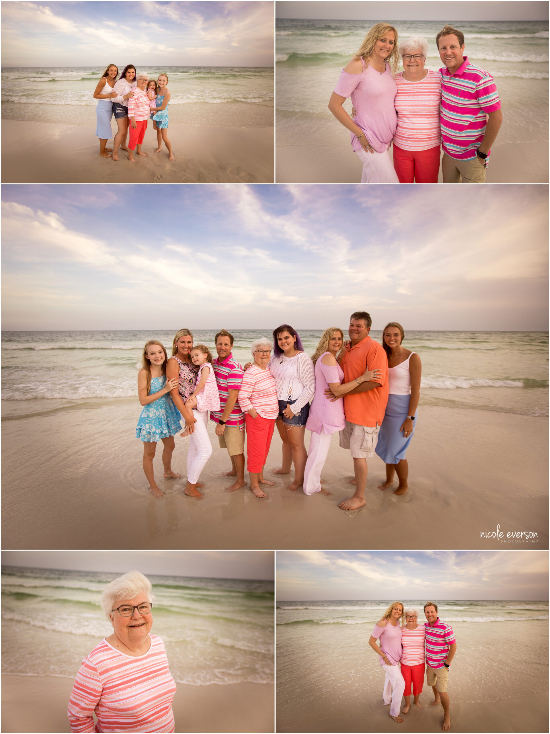 family beach photography outfit ideas