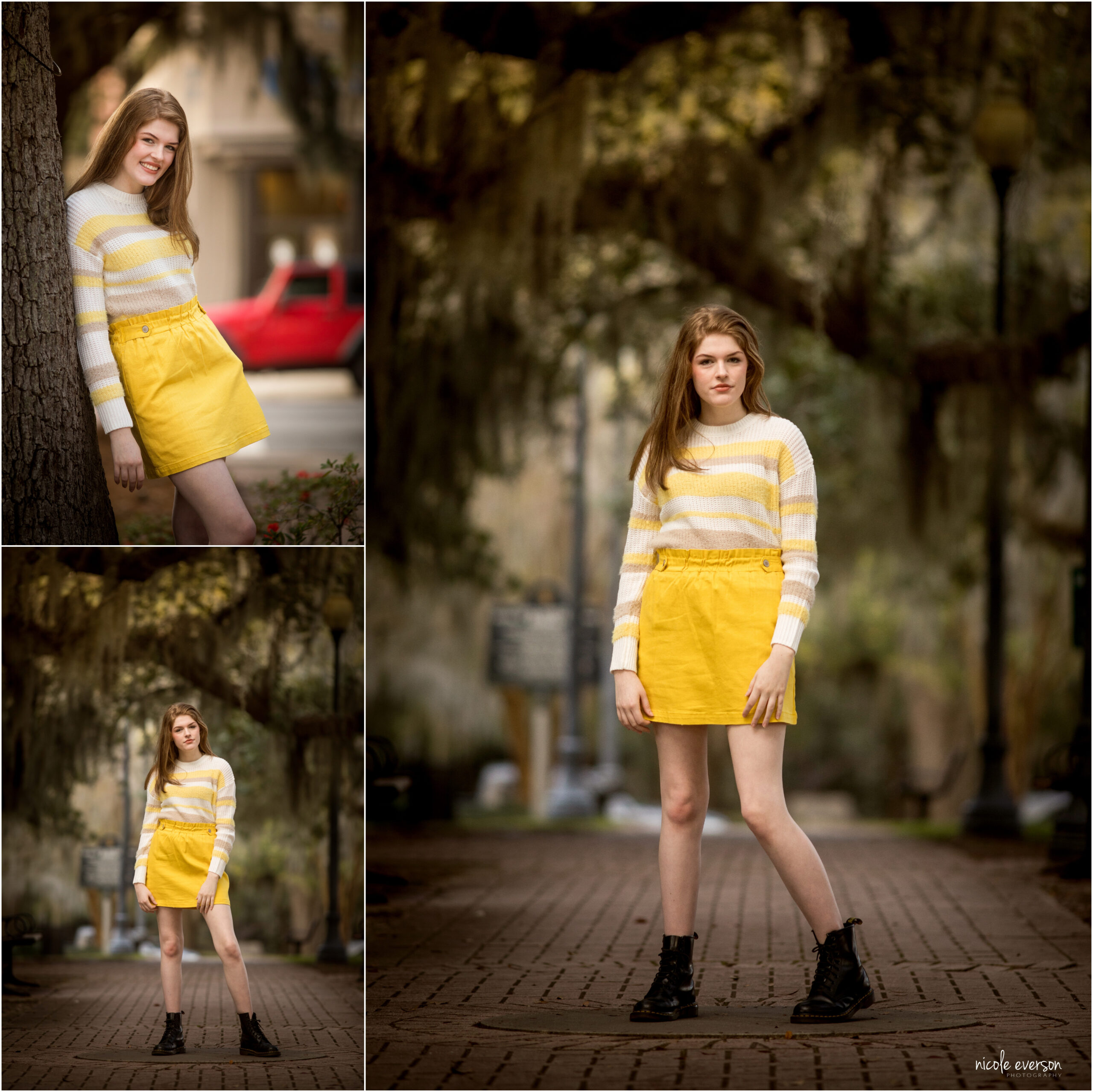 tallahassee downtown senior photography