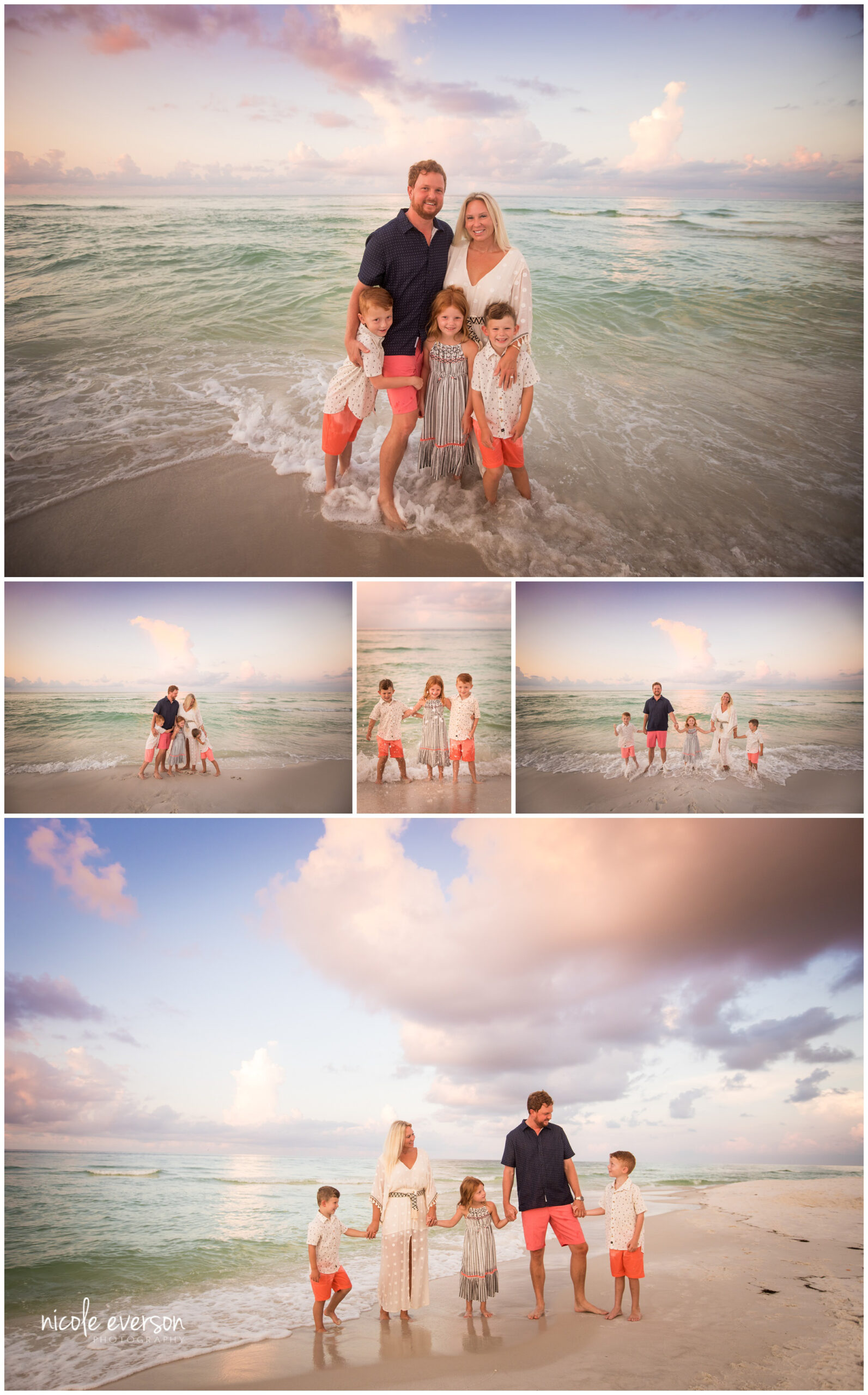 fun beach family photography ideas