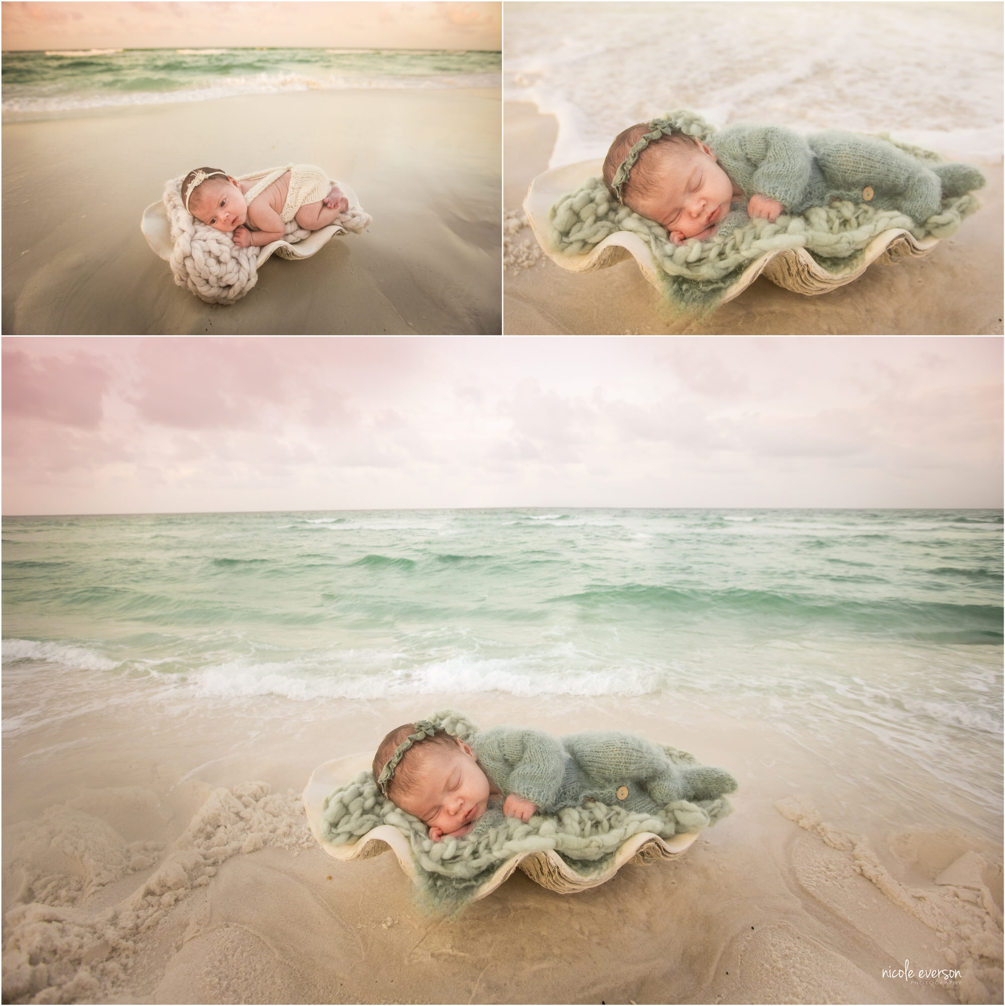 best beach newborn photographer