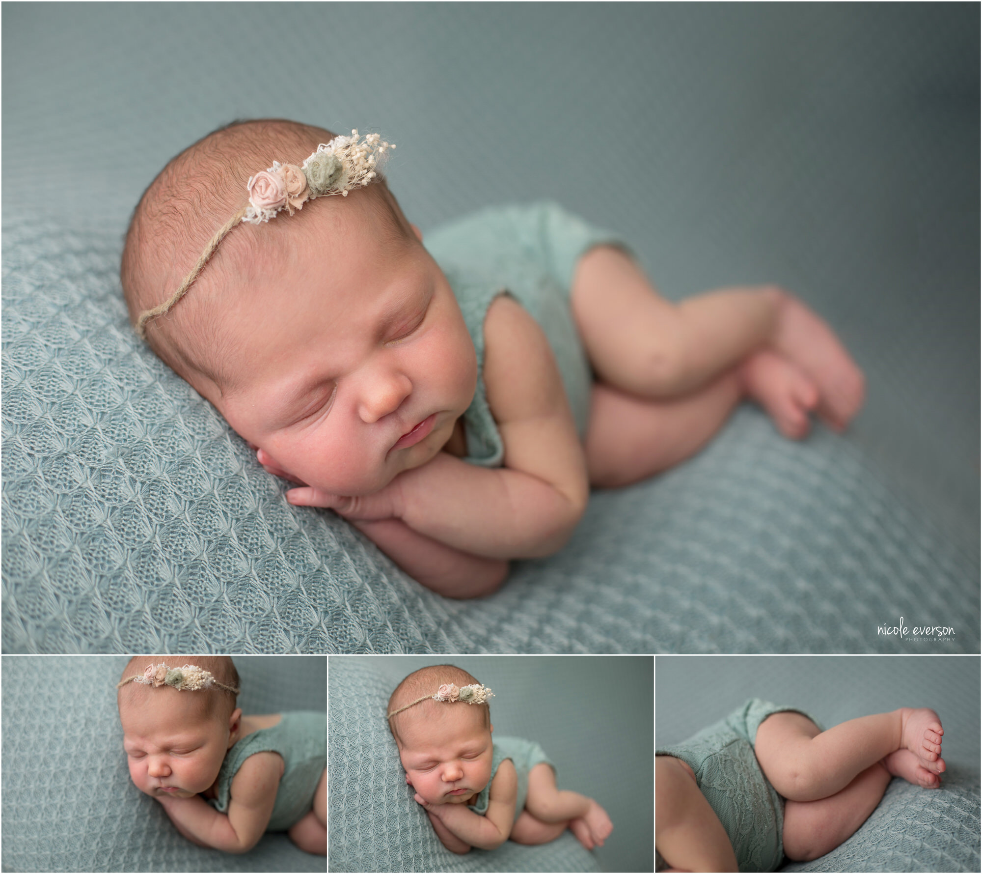 sleeping newborn photography