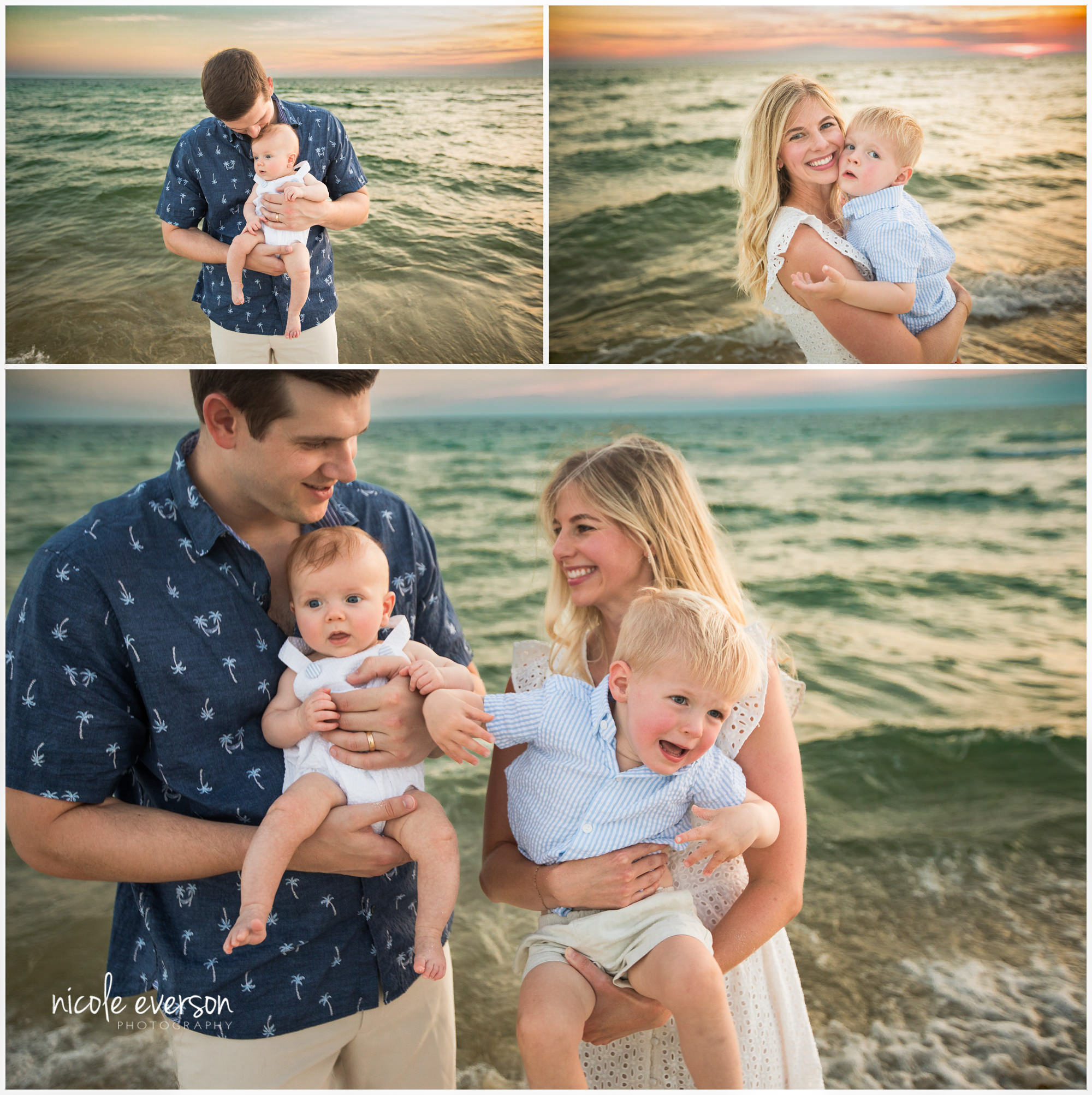 Watercolor family photographer