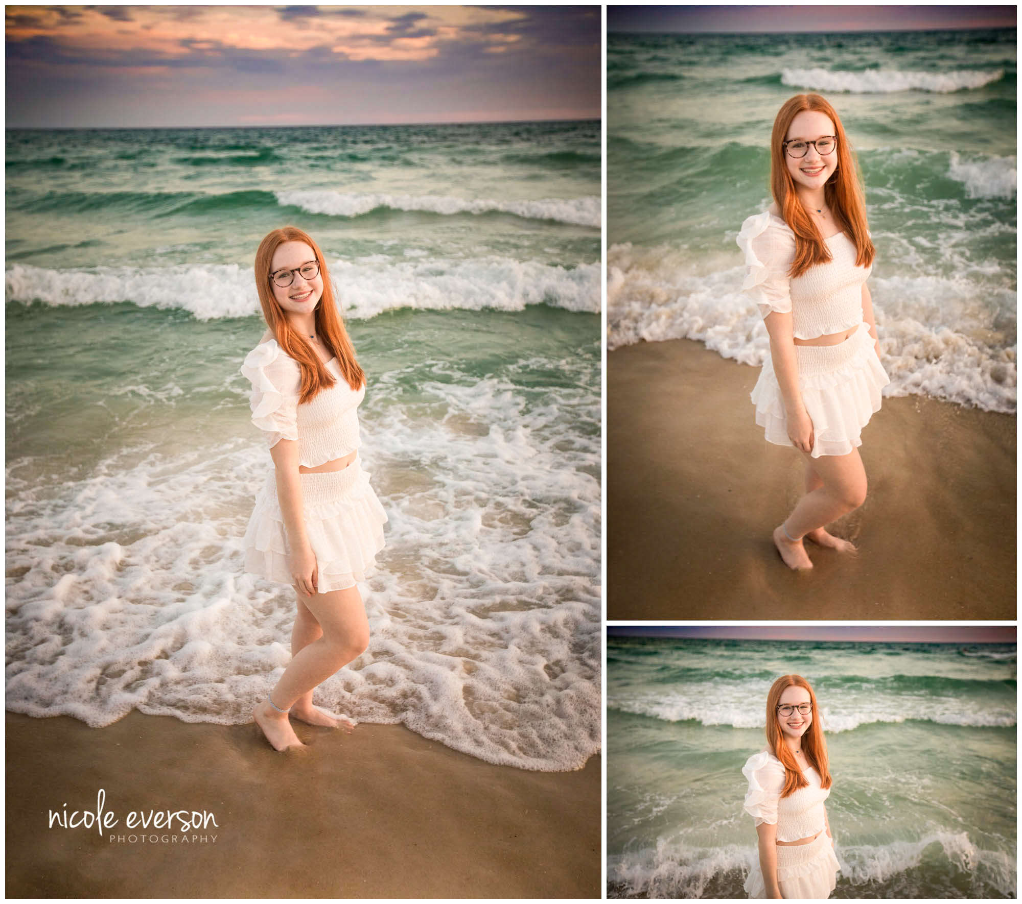 senior beach photos