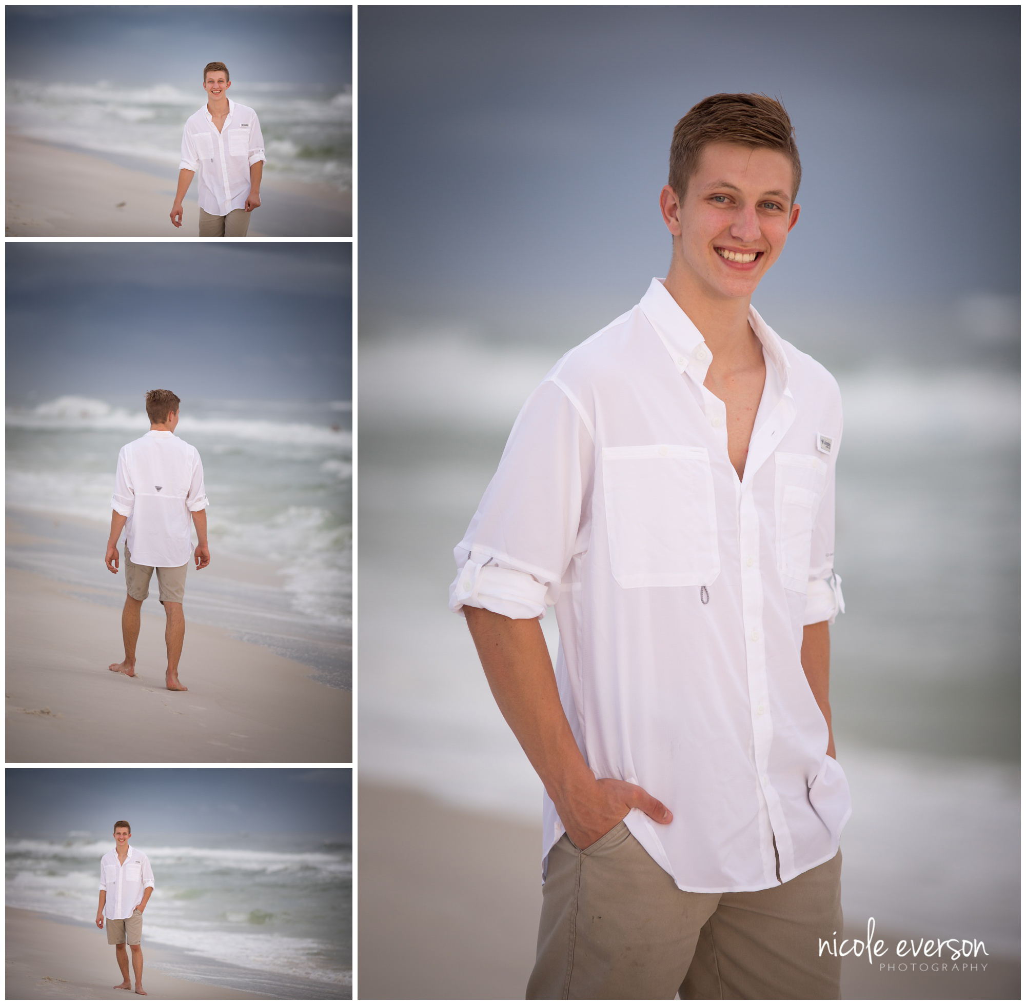 beach senior photographer