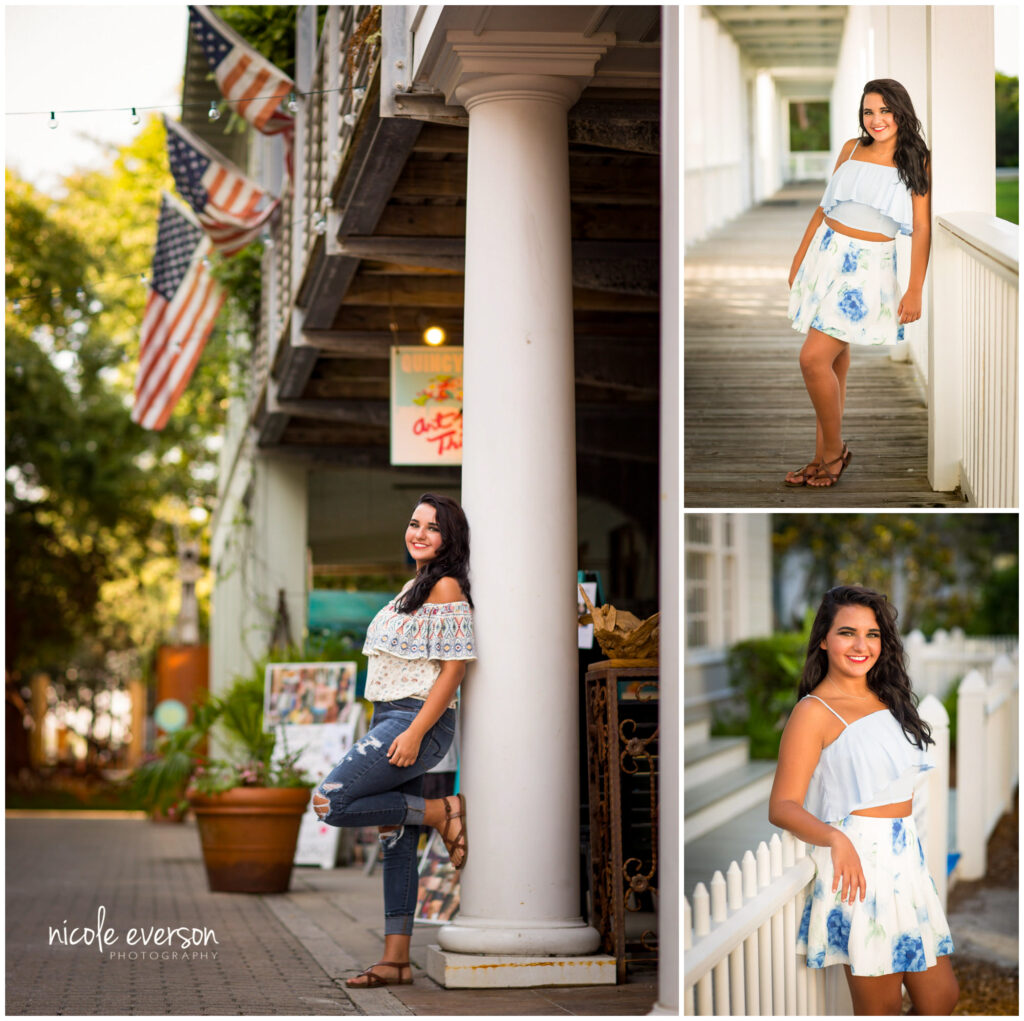 Destin beach senior photographer