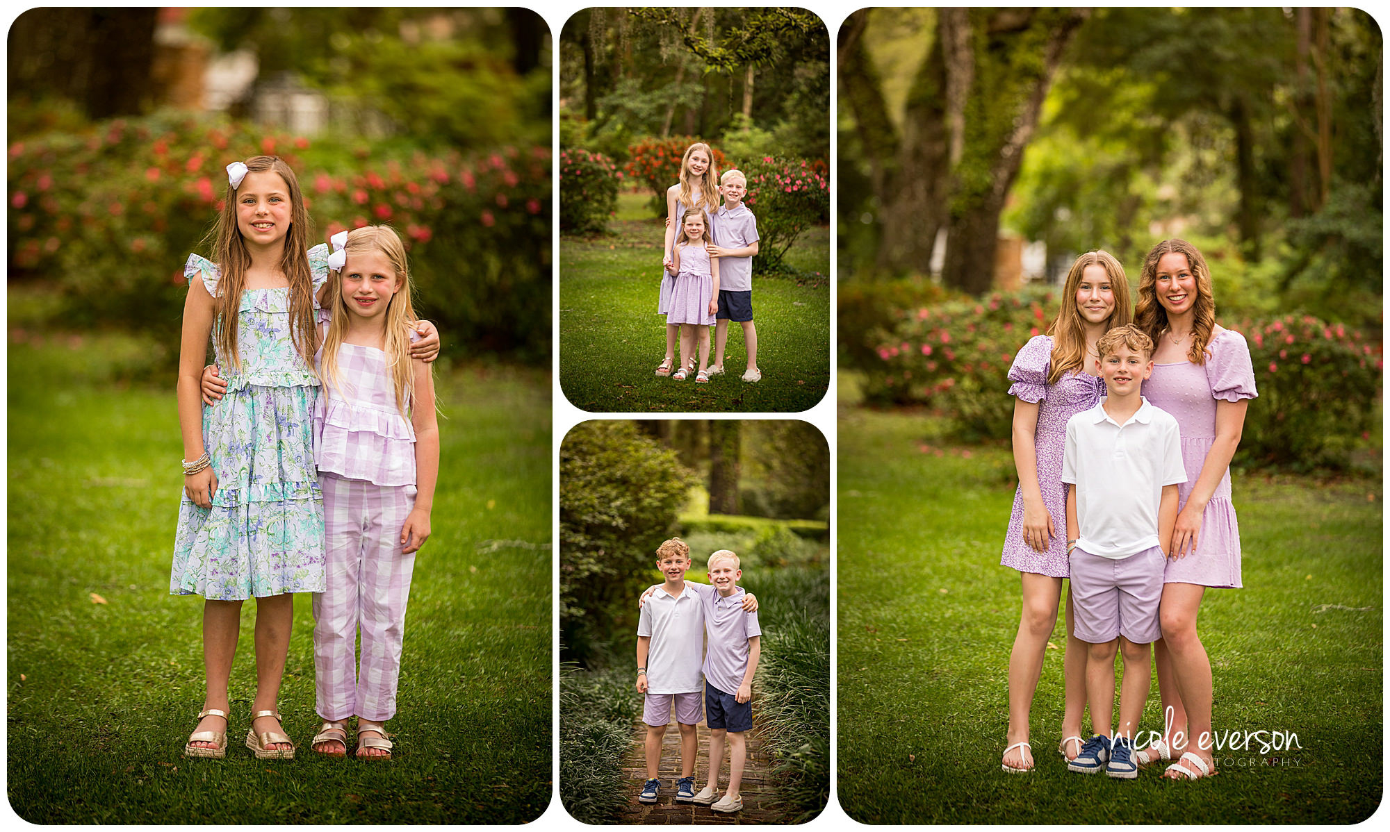 family garden photographer