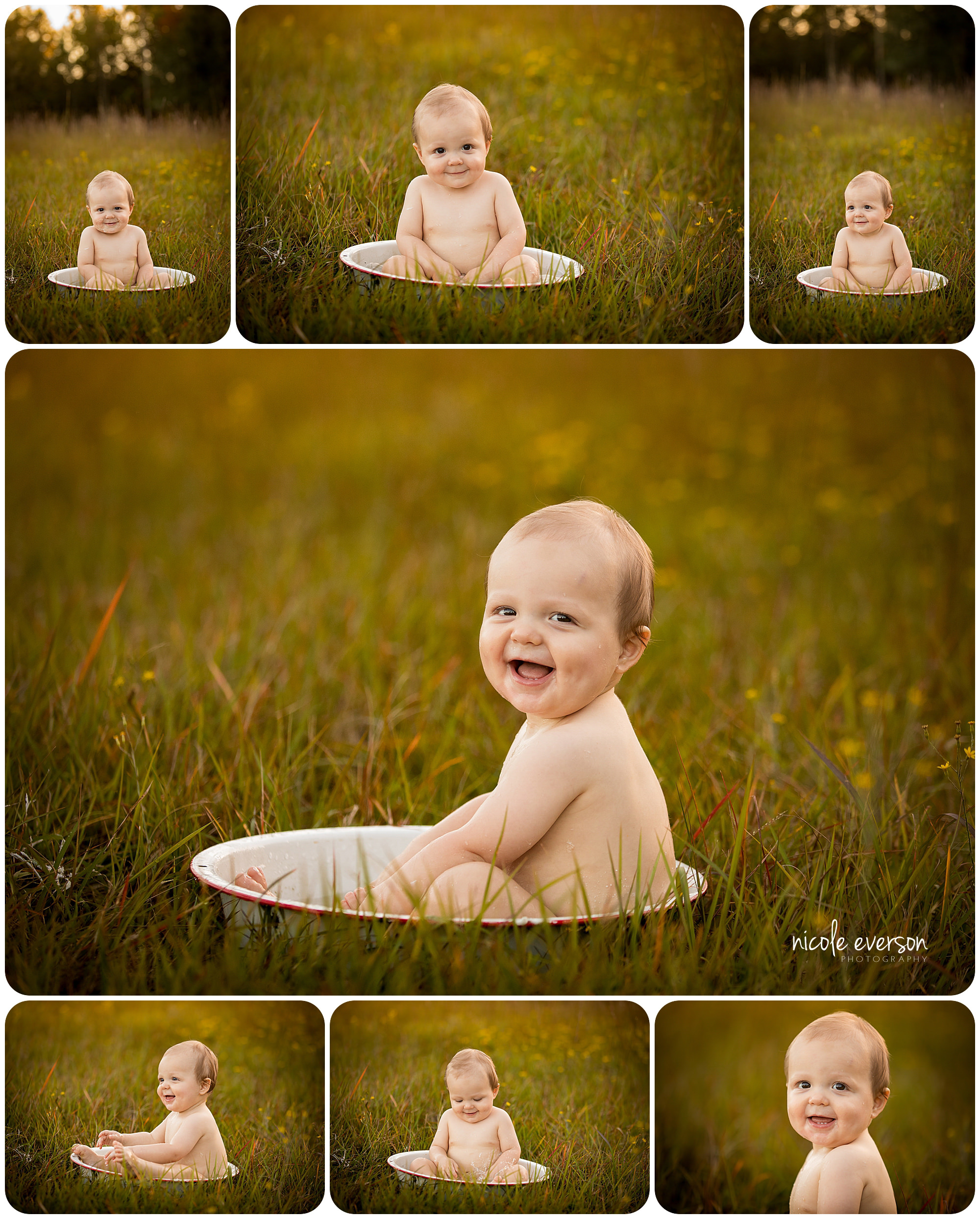 baby photos by Nicole Everson Photography