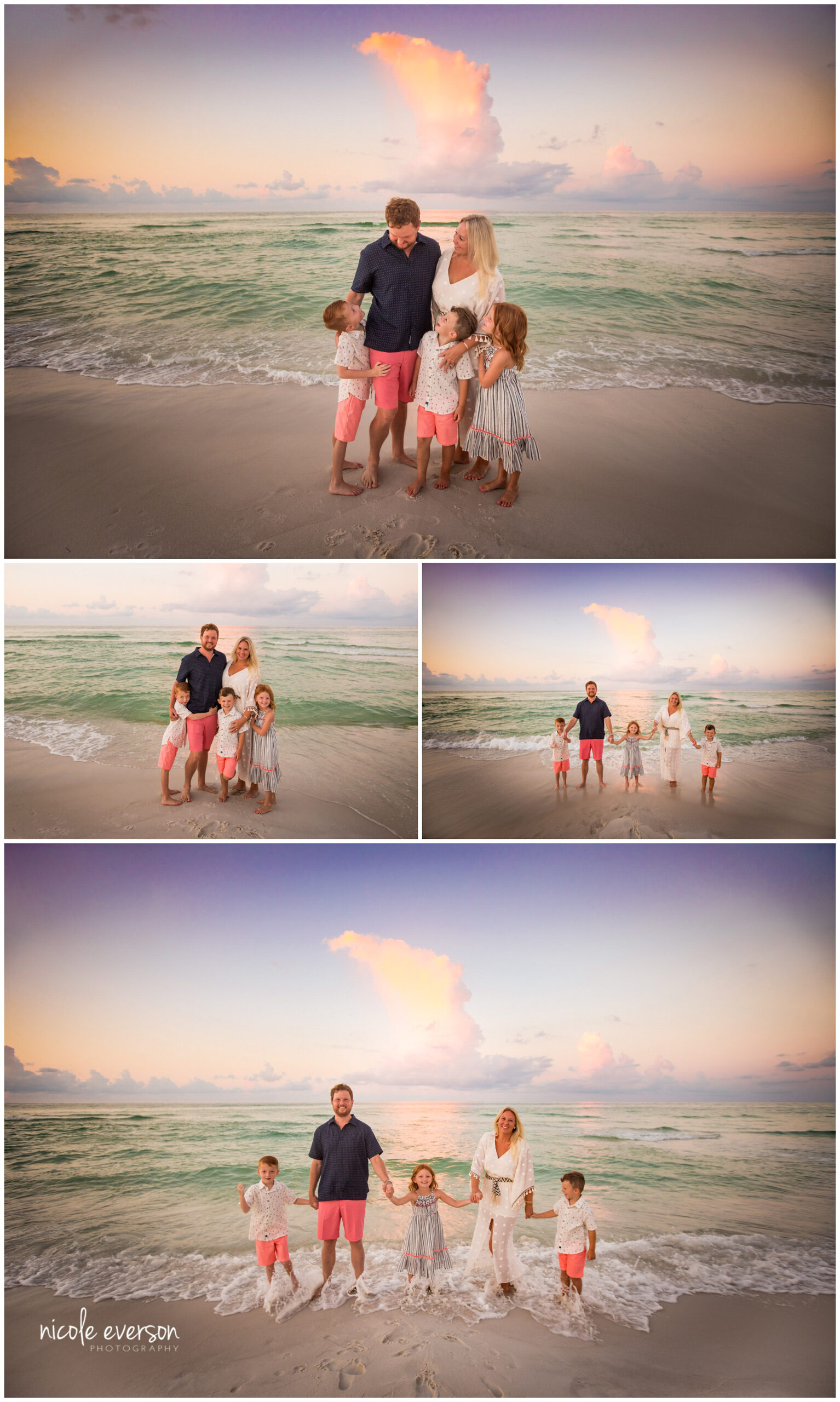 Destin family beach photography