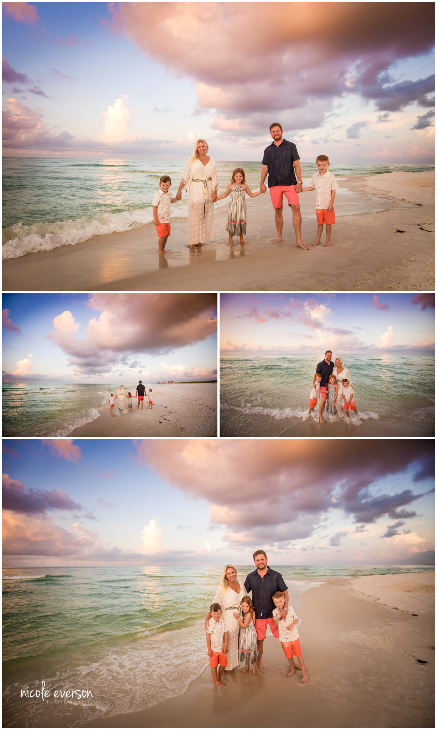 Sunrise Family Beach Photography