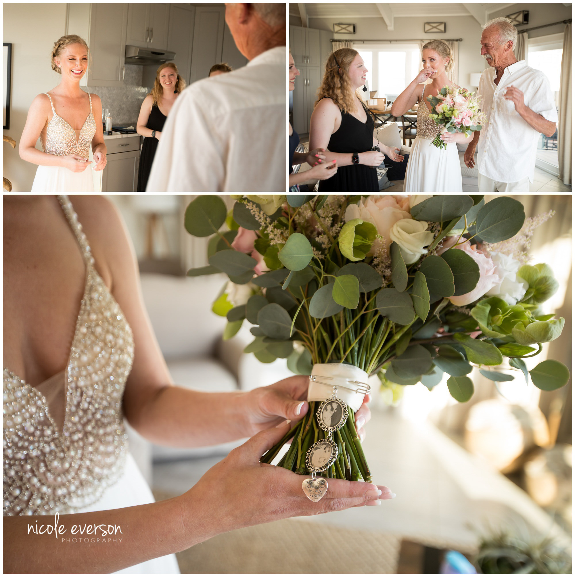 small beach wedding