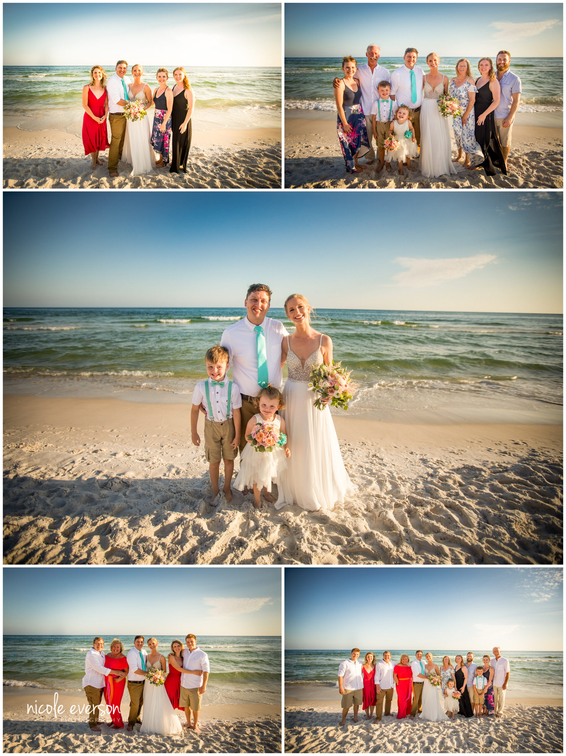 beach wedding photography