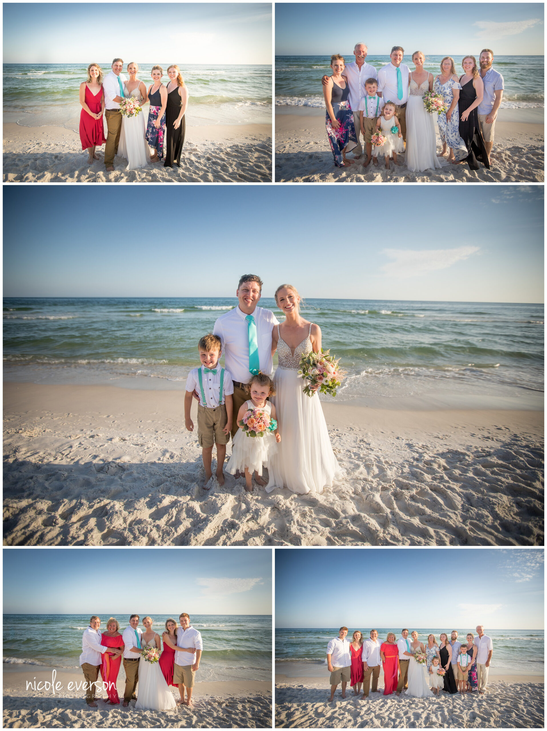 beach wedding photography