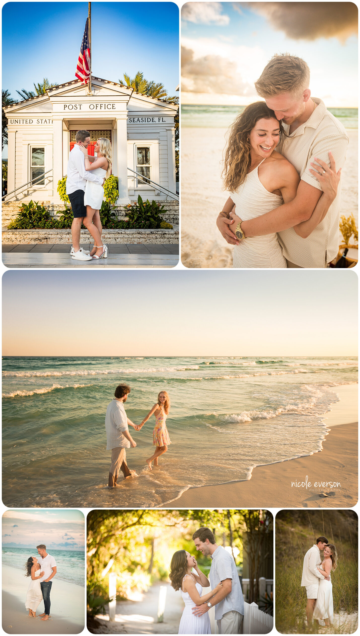 Rosemary beach engagement photographer