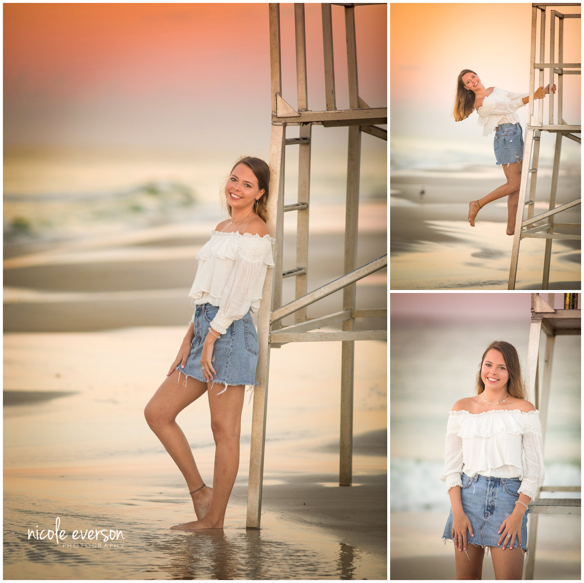 Rosemary senior beach pictures