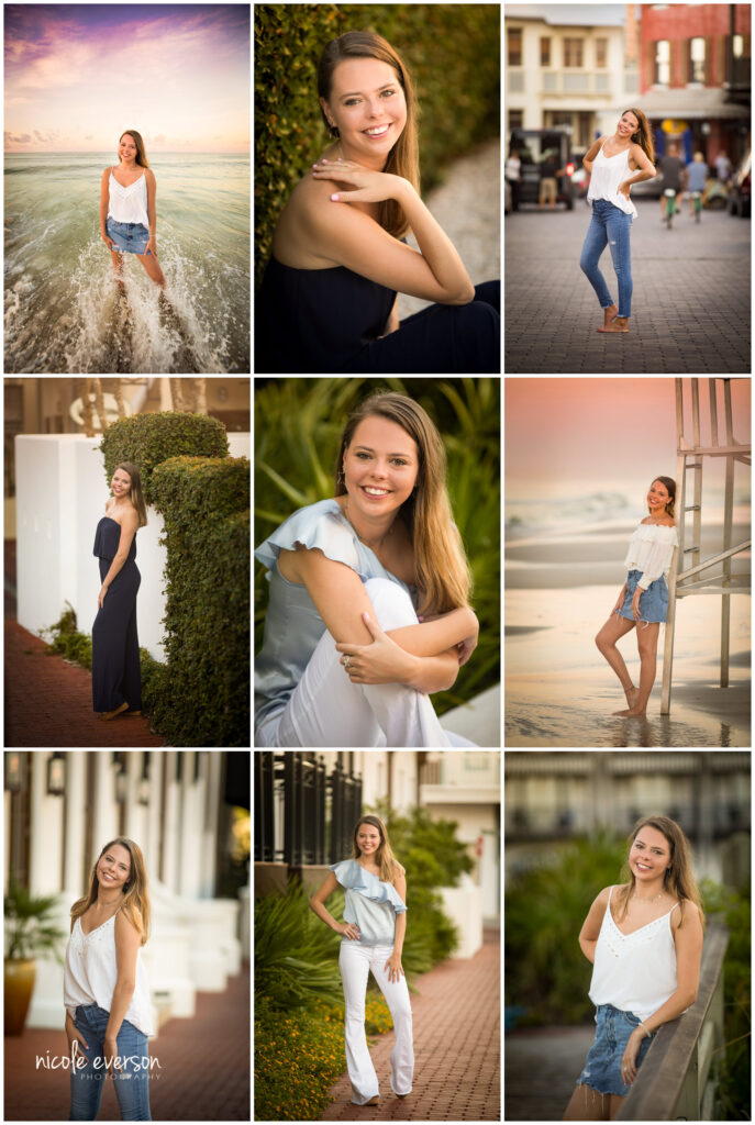 Rosemary senior beach pictures