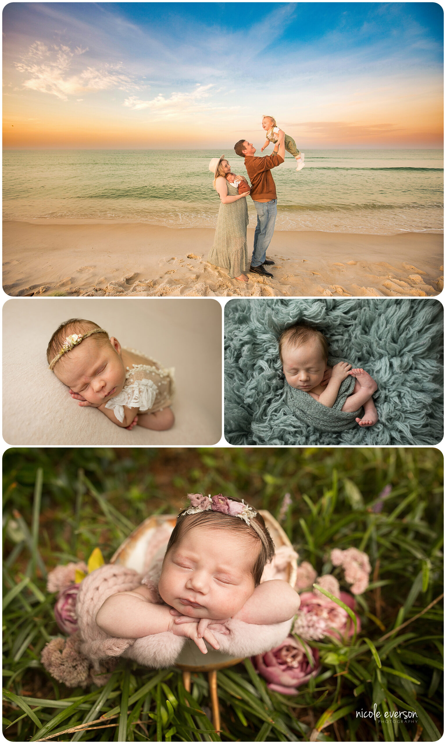 Santa Rosa Beach newborn photographer