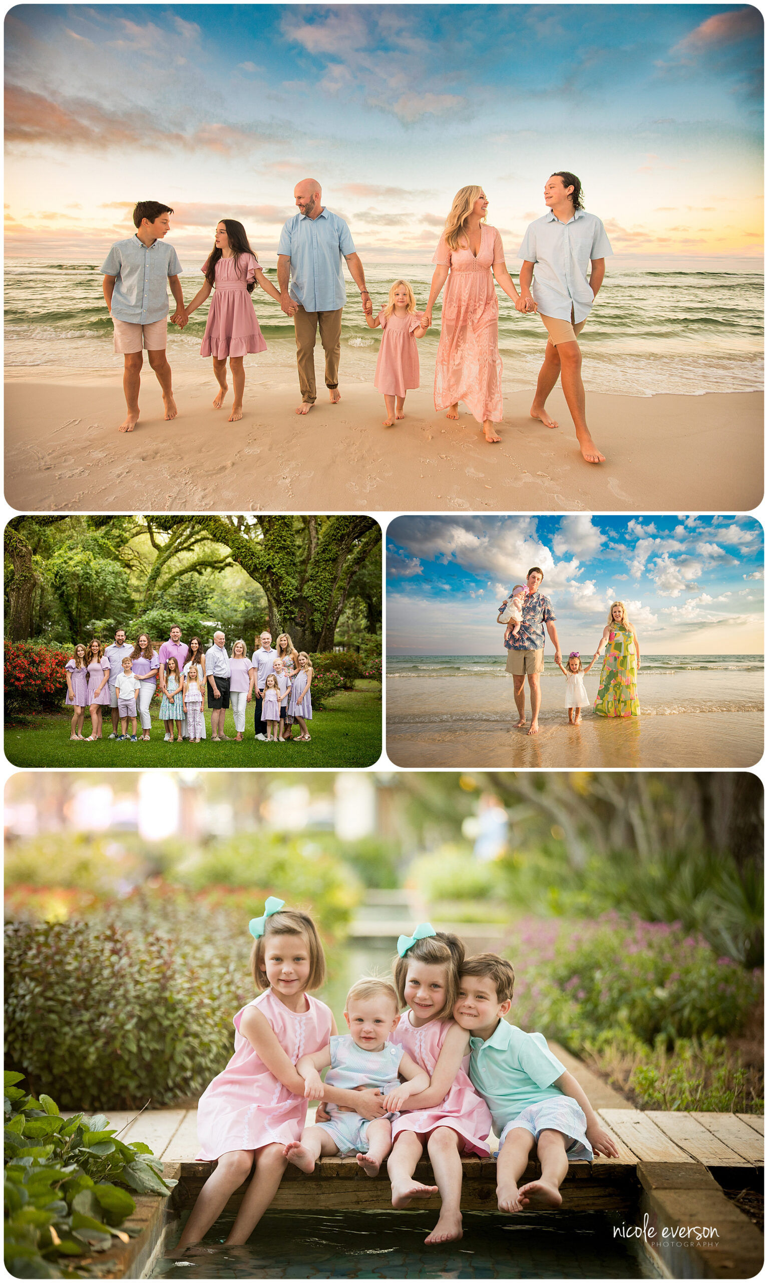 Seaside family photographer