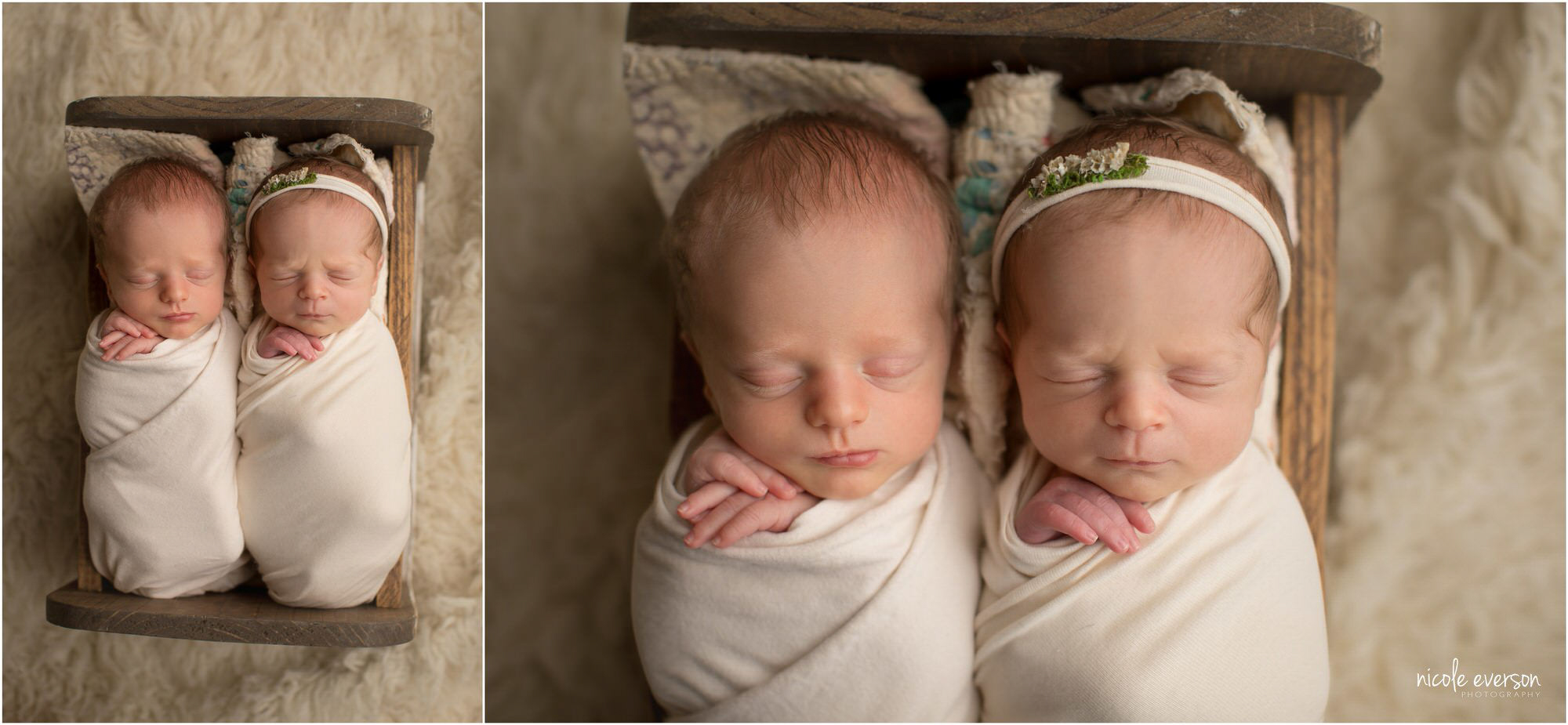 twin newborn photography