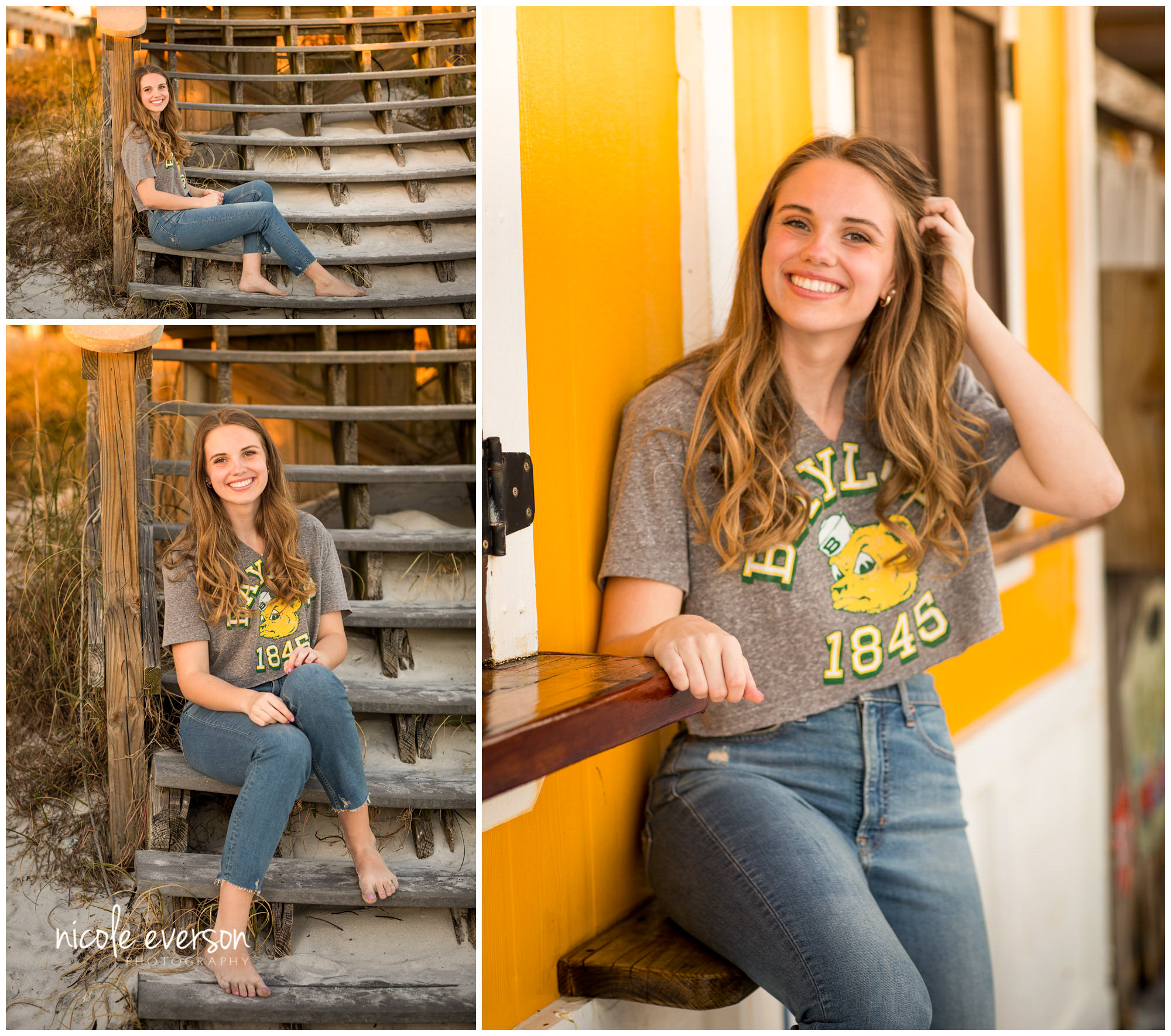 Sandestin senior beach photos