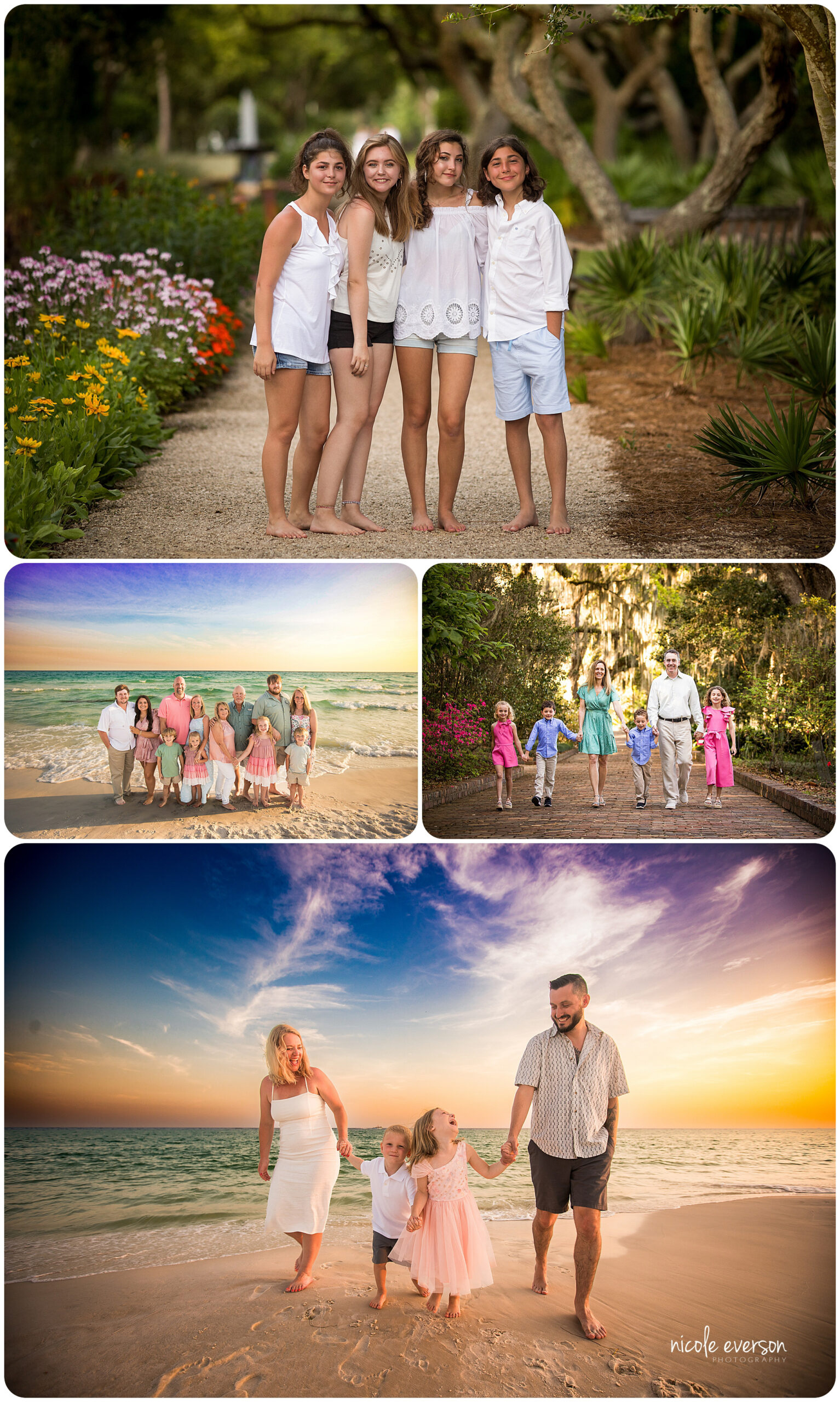 Watercolor family photographer