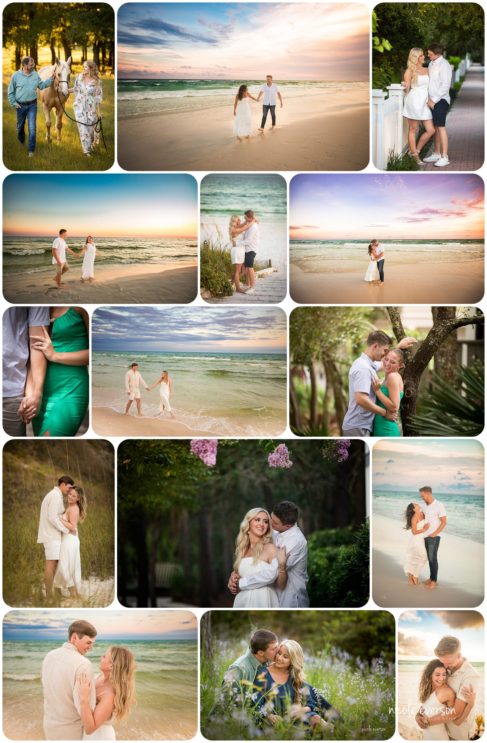 Panama City Beach engagement photographer