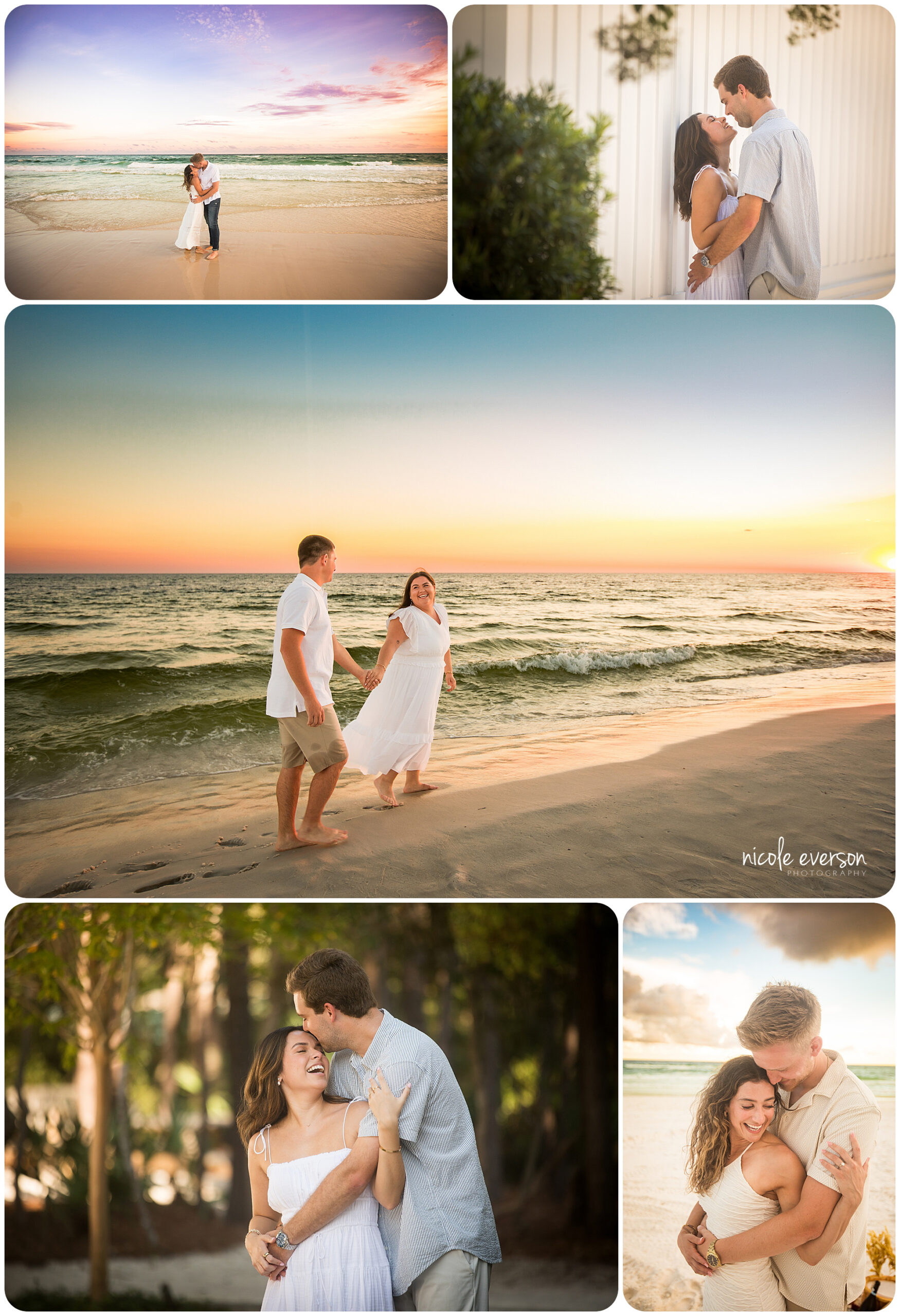 Rosemary beach engagement photographer