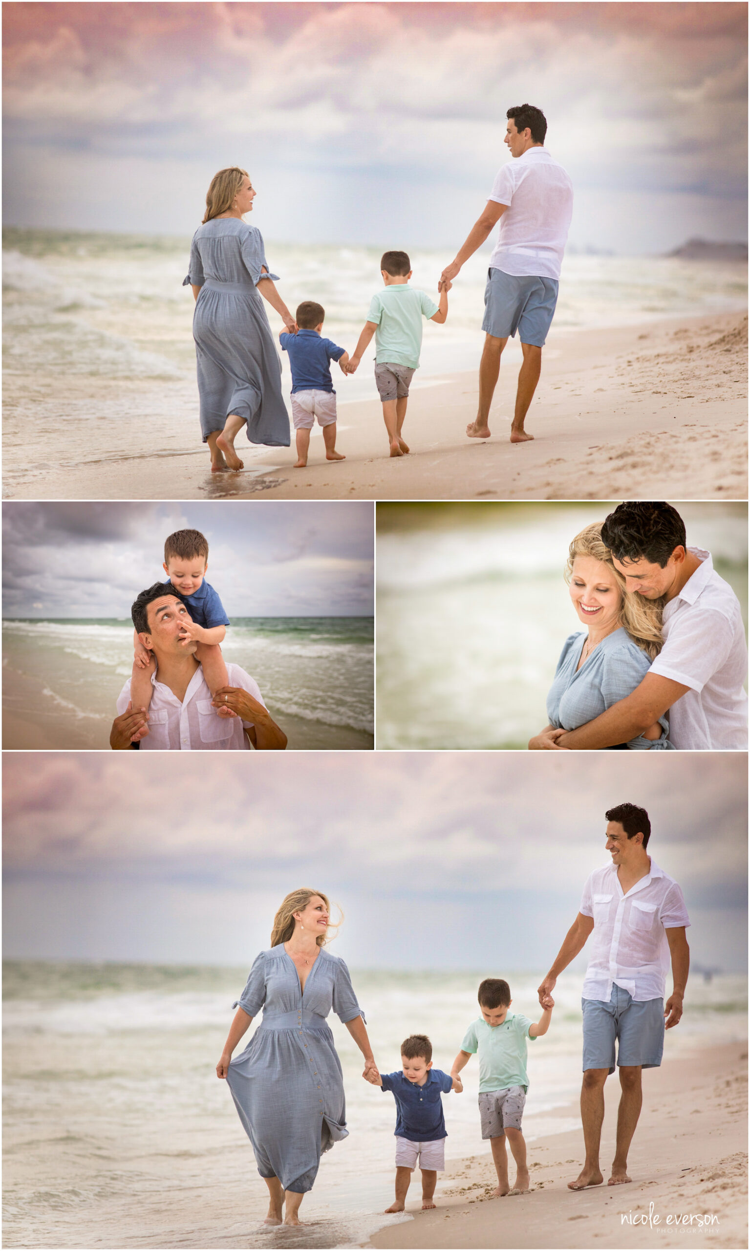 family beach photos