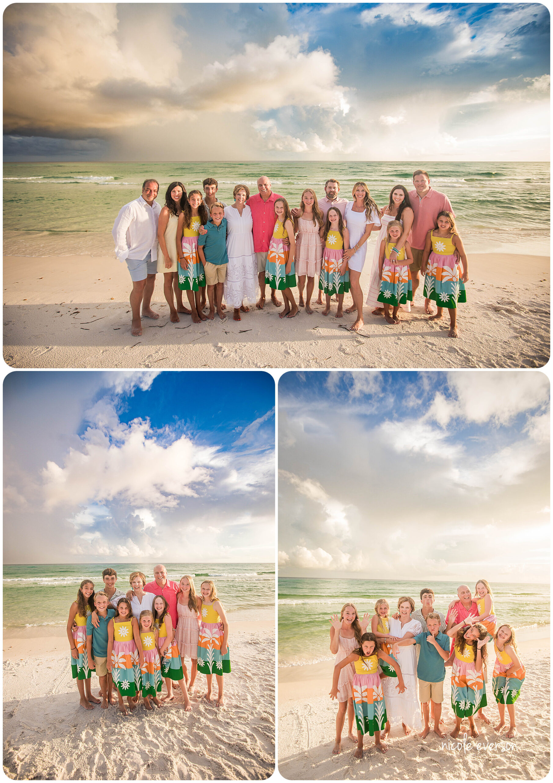 family beach photos