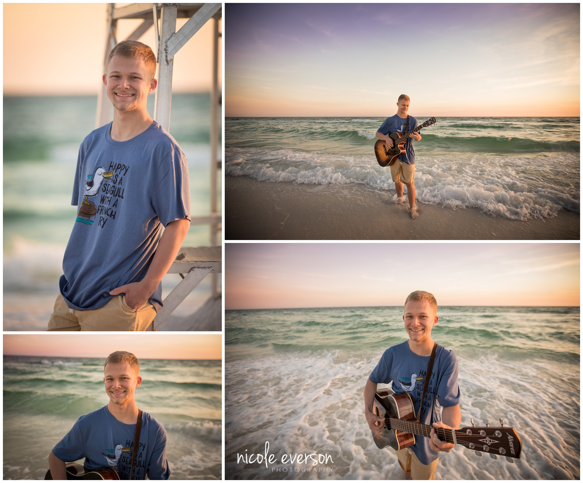 beach senior photographer