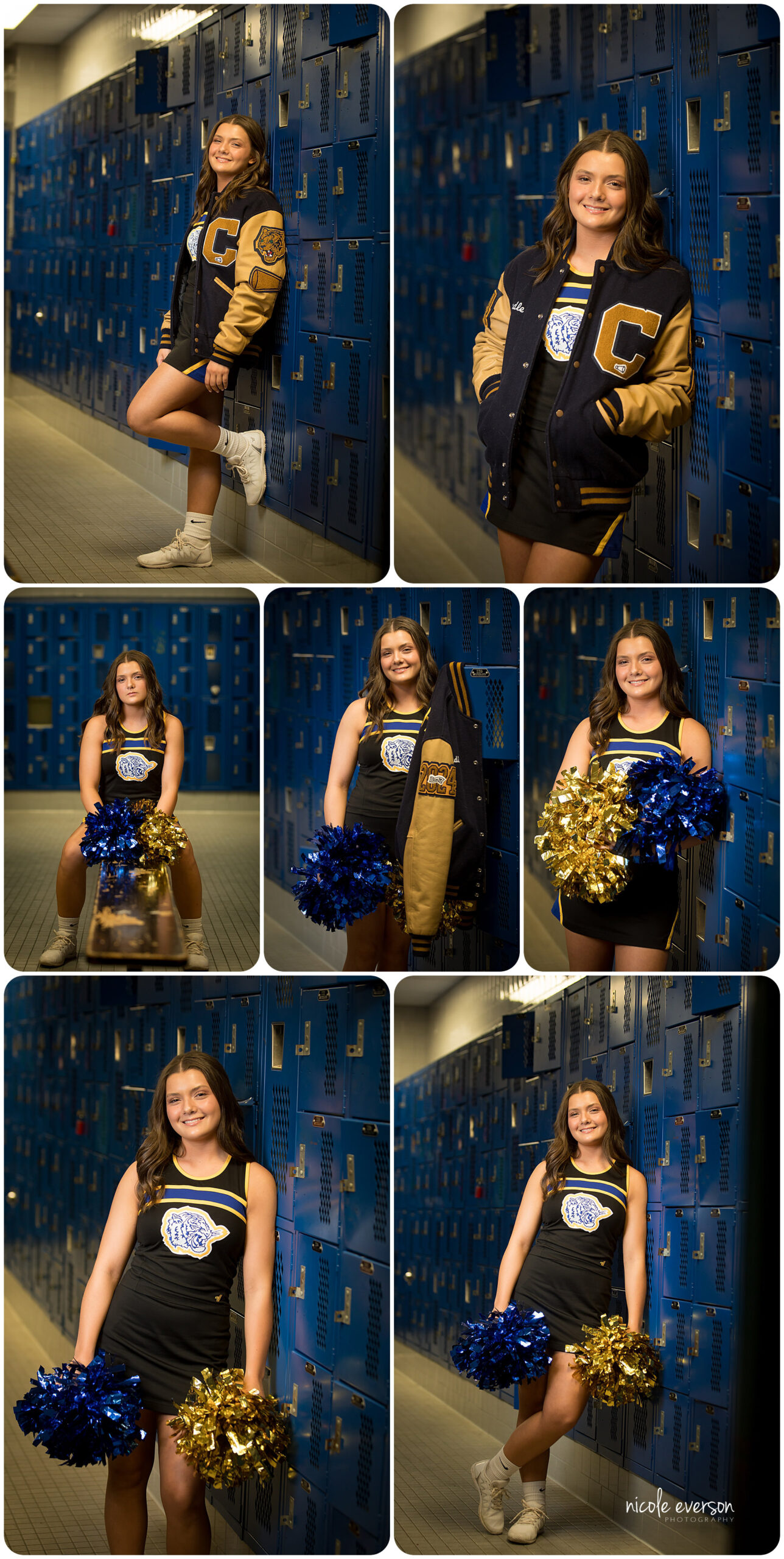 senior cheer photos