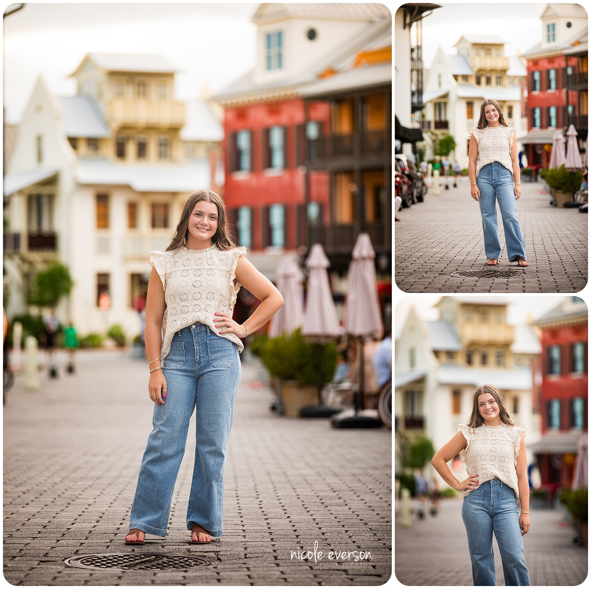 downtown rosemary beach senior photographer