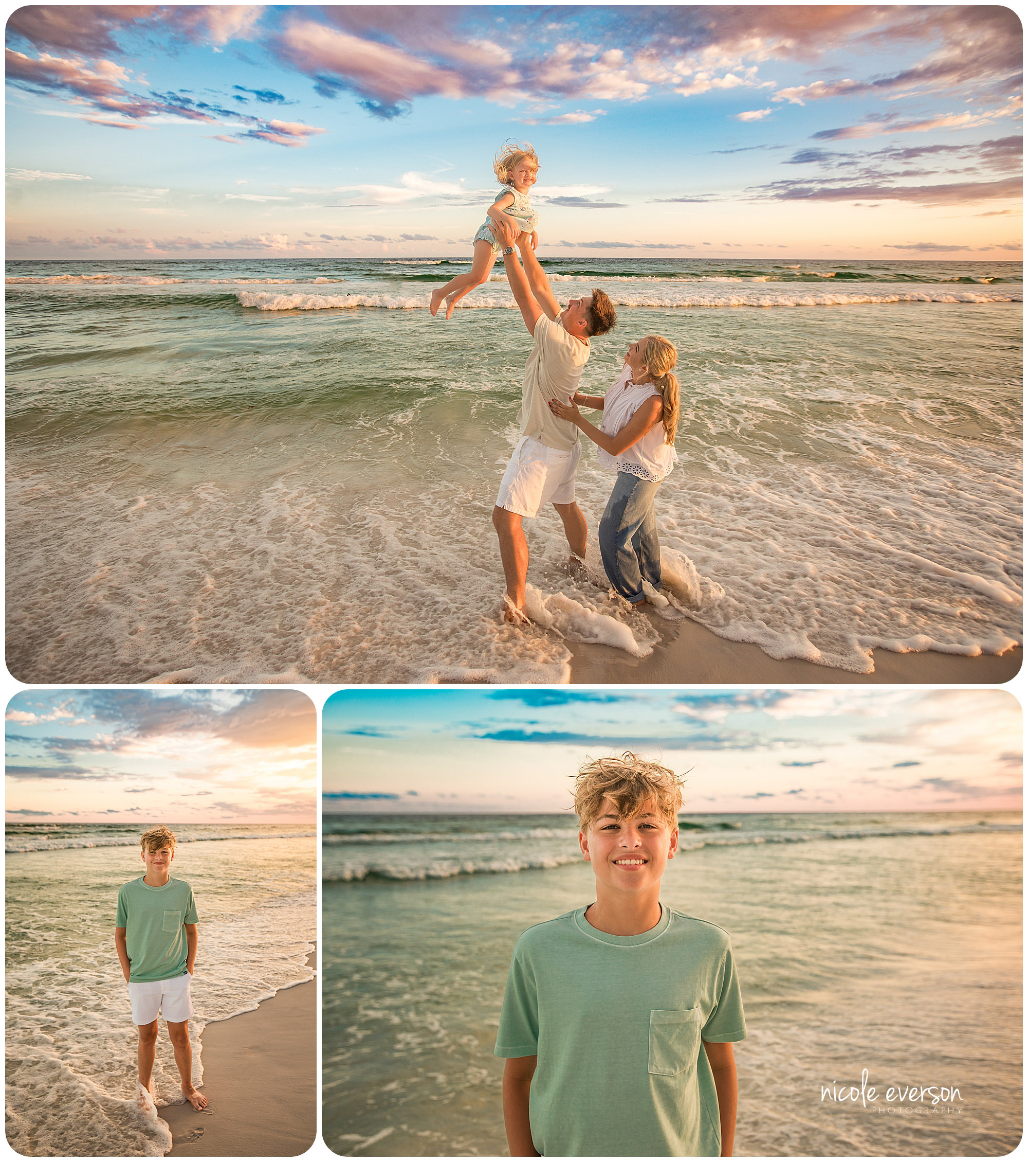 beach family photographer