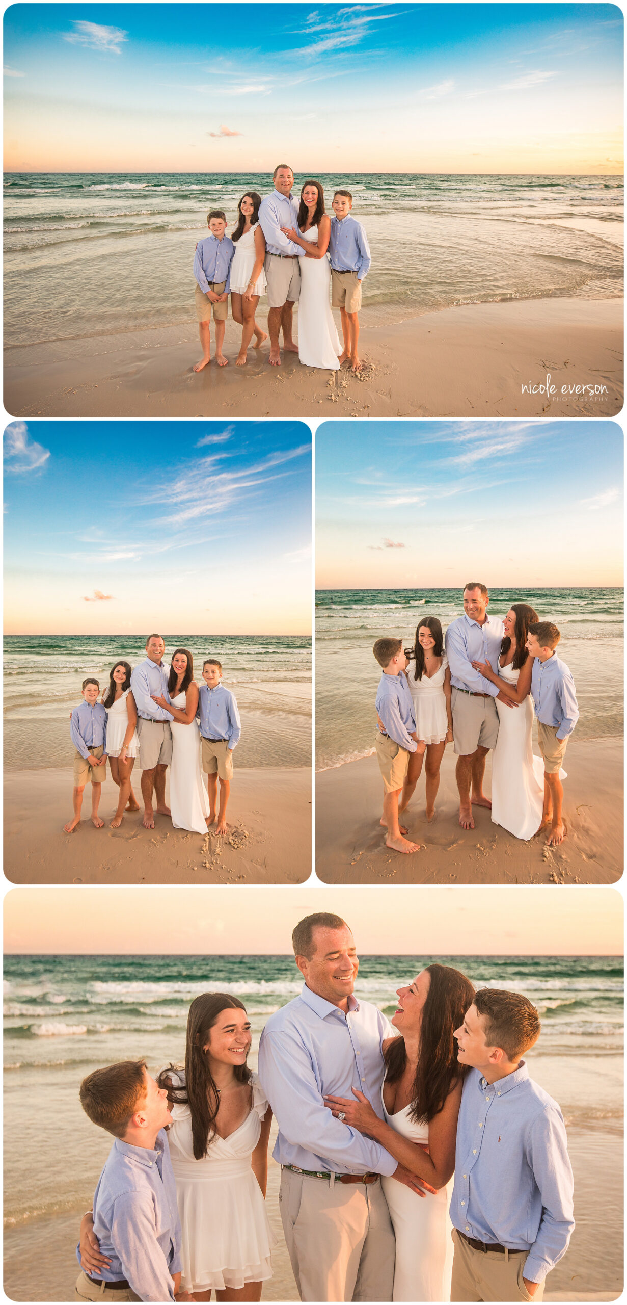 family beach photographer