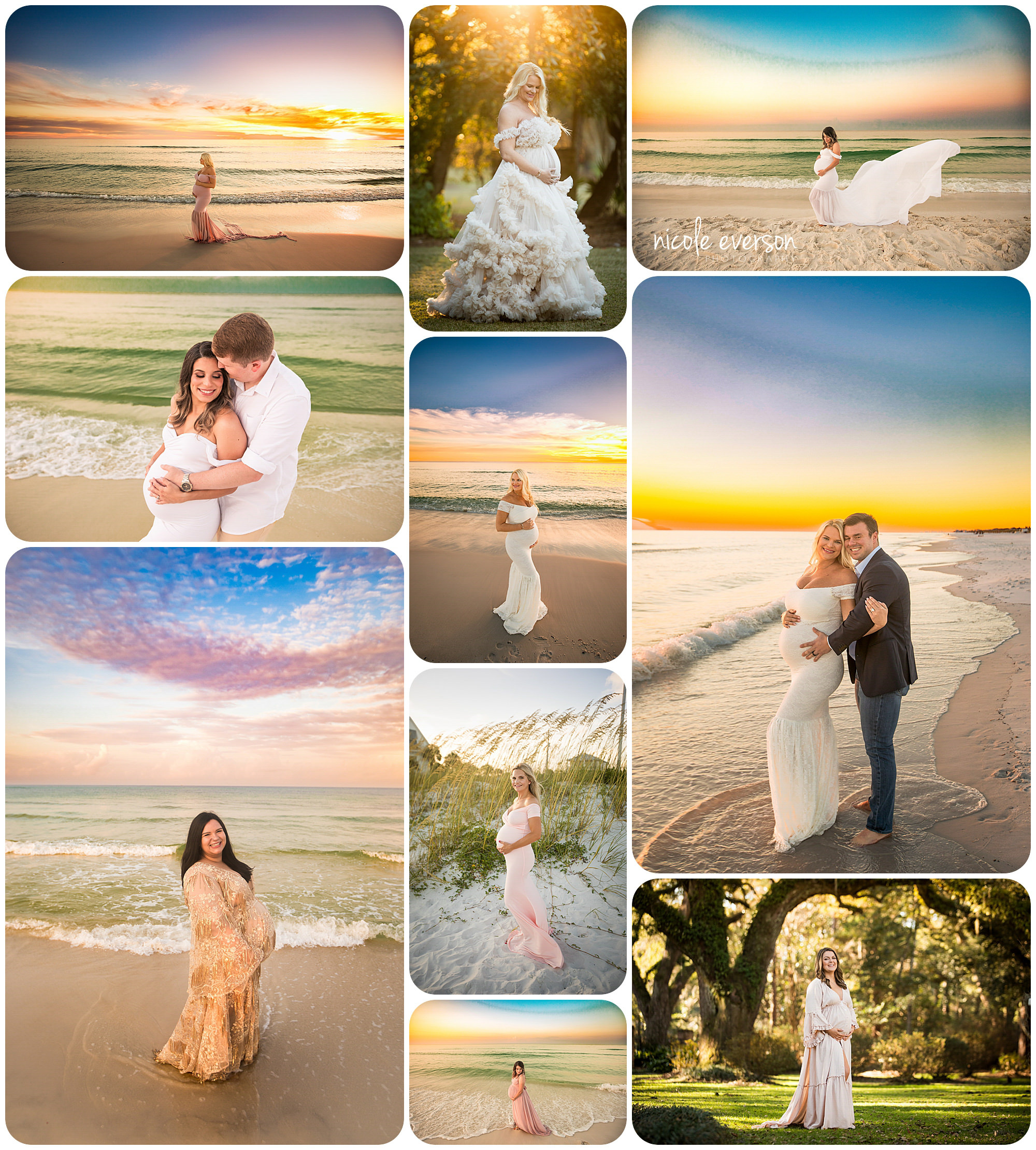 beach maternity photographer