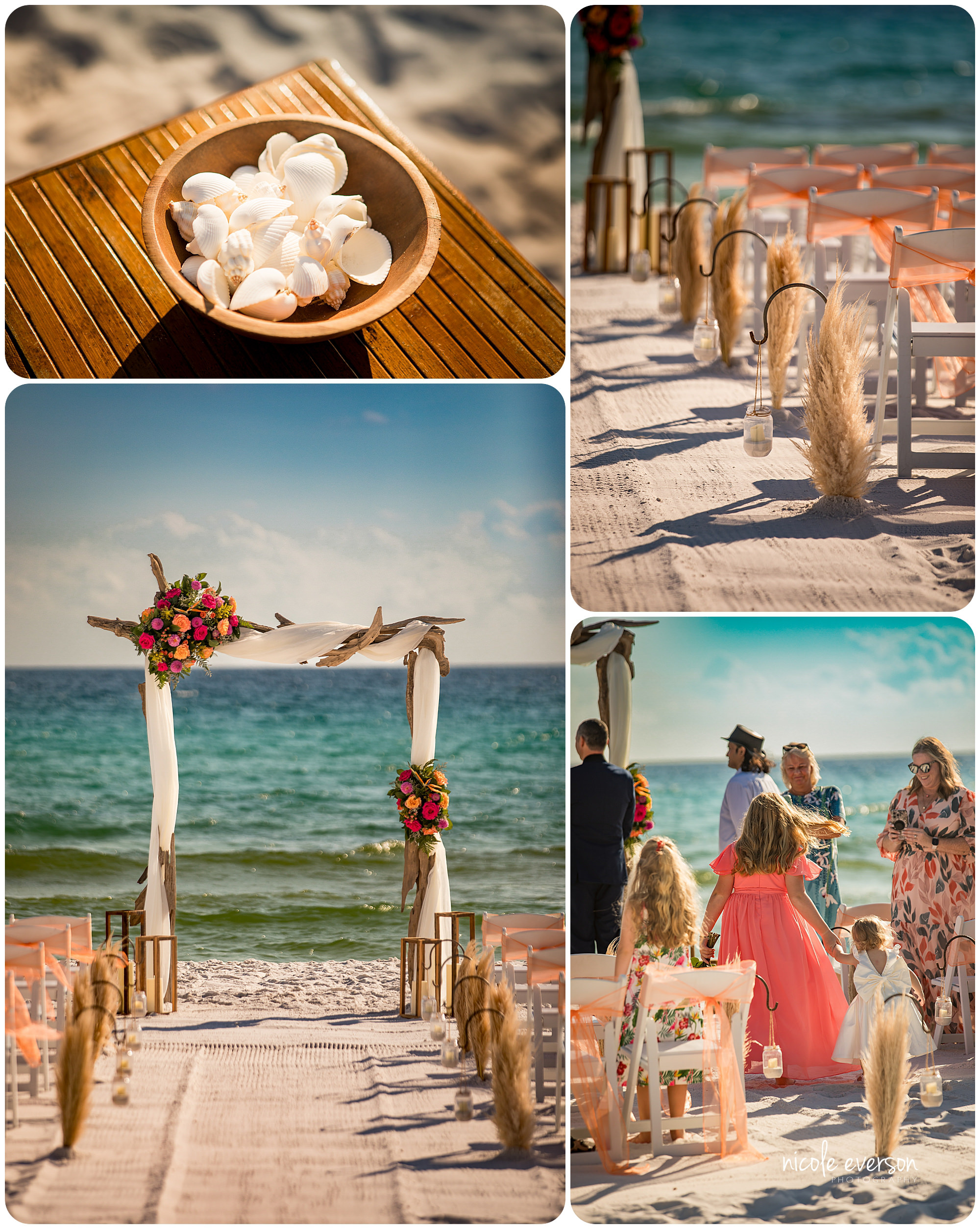 Florida beach wedding