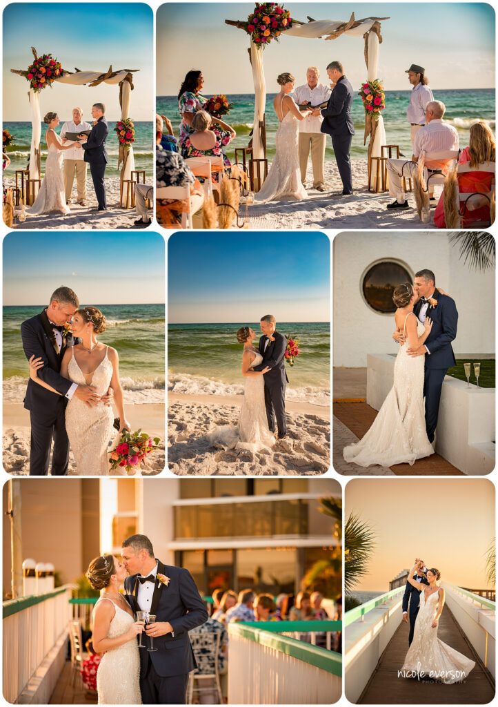 beach wedding photographer Nicole Everson Photography
