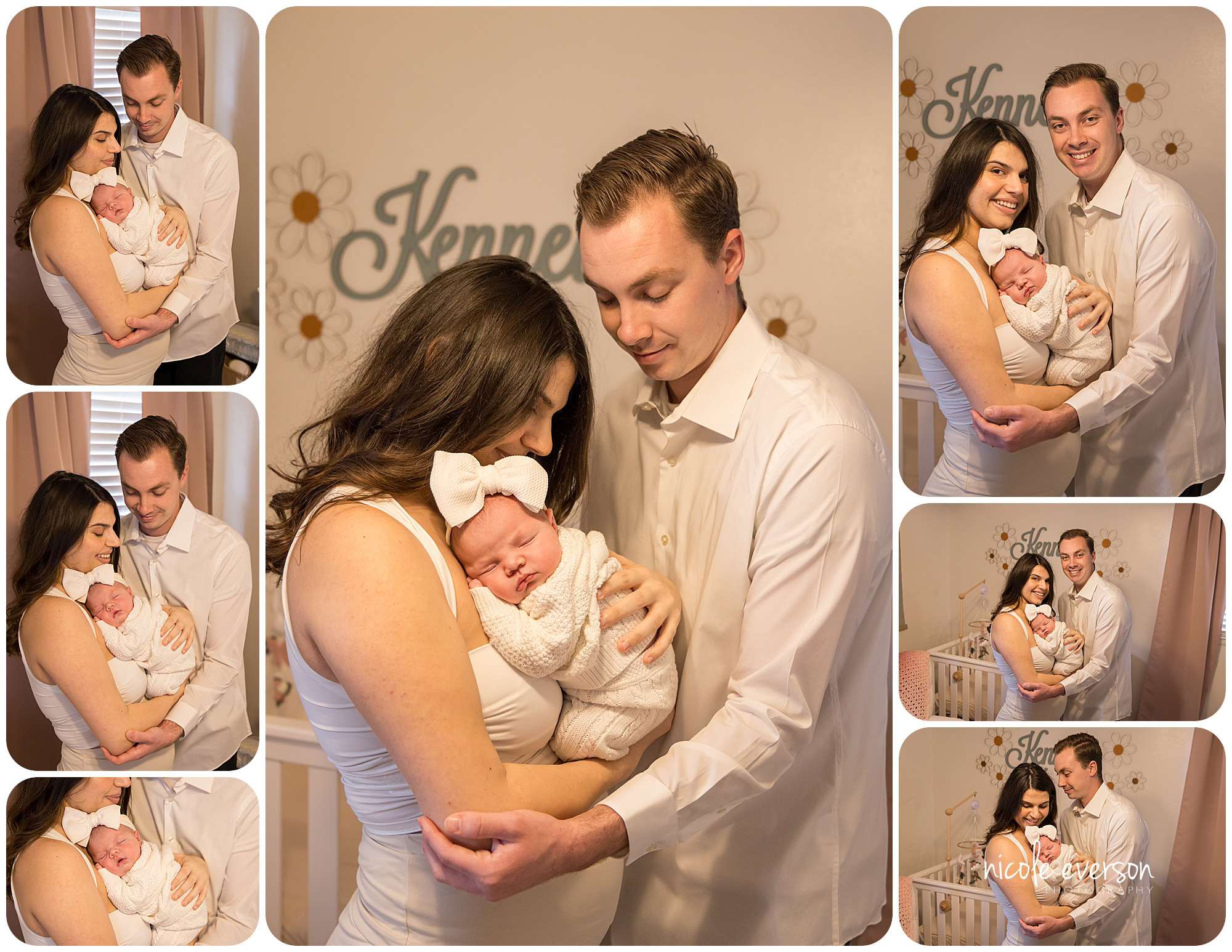 Dothan home newborn photos